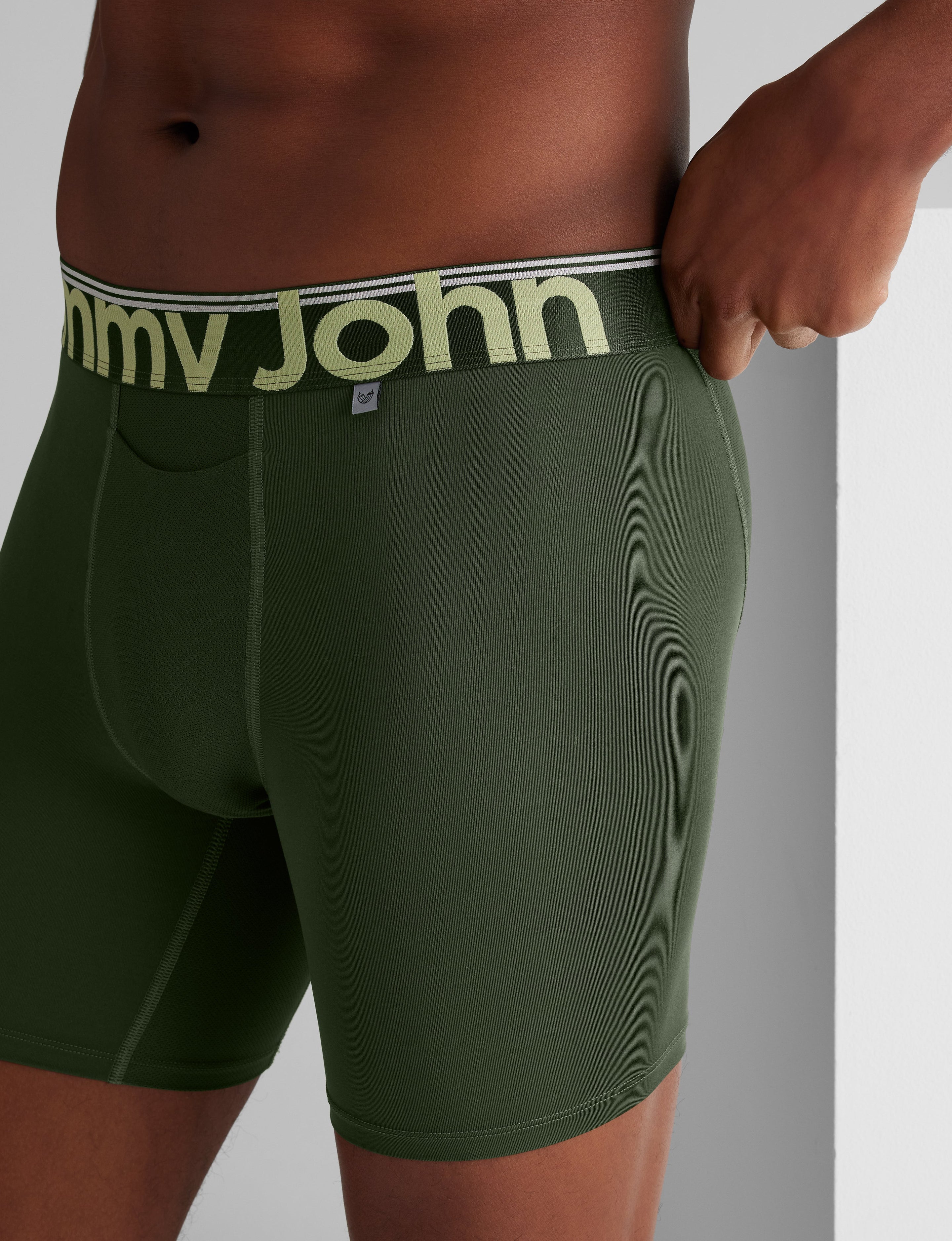 360 Sport Mid-Length Boxer Brief 6"