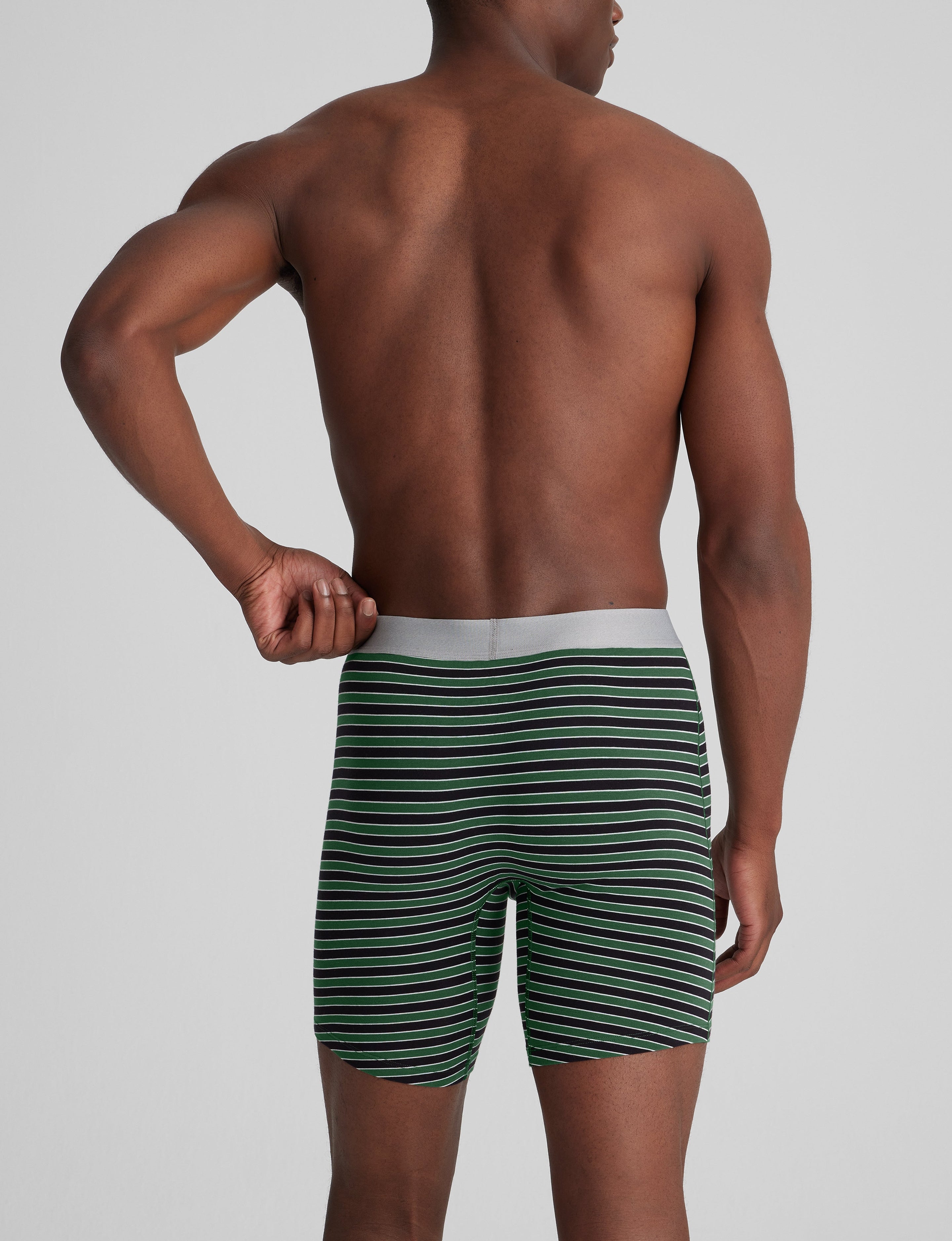 Cool Cotton Mid-Length Boxer Brief 6"
