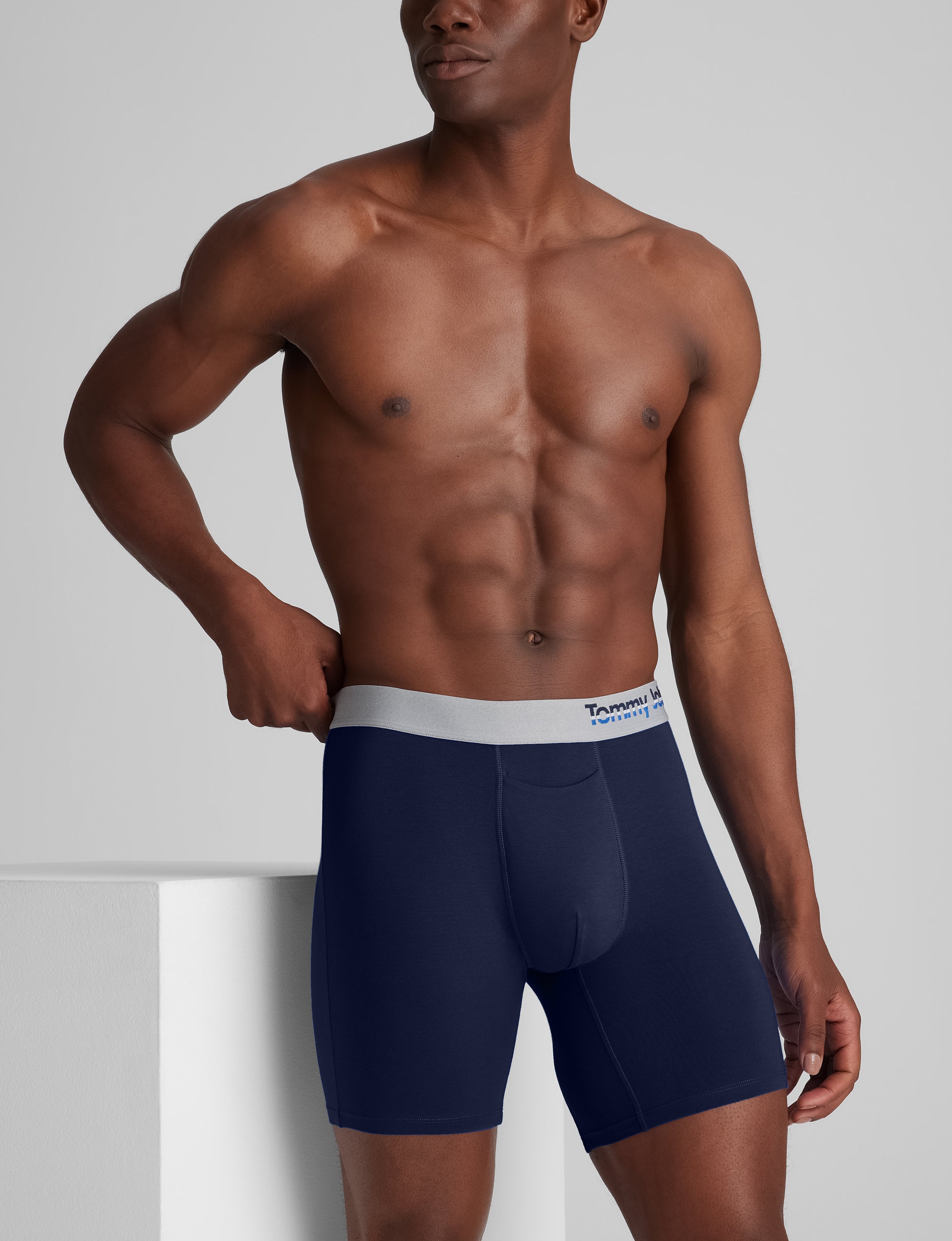 Cool Cotton Mid-Length Boxer Brief 6"