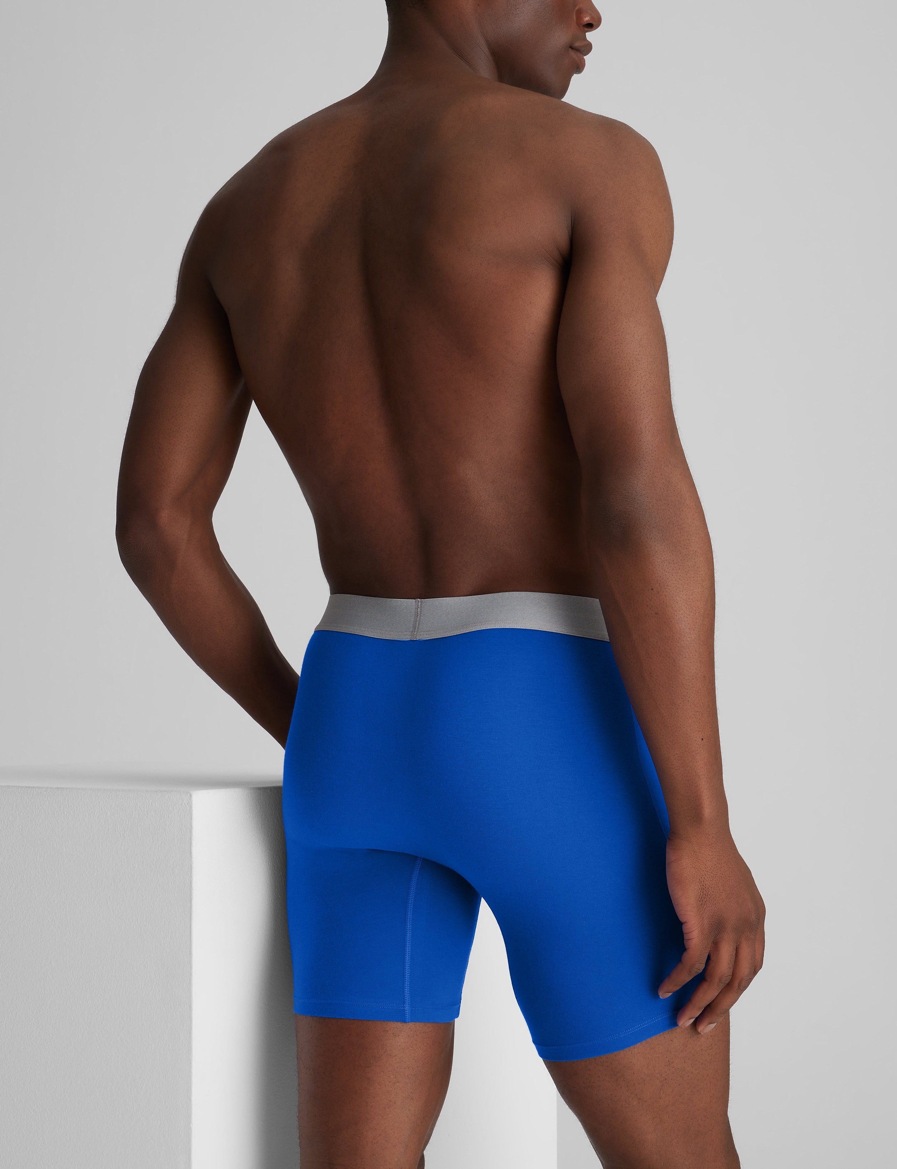 Cool Cotton Mid-Length Boxer Brief 6"