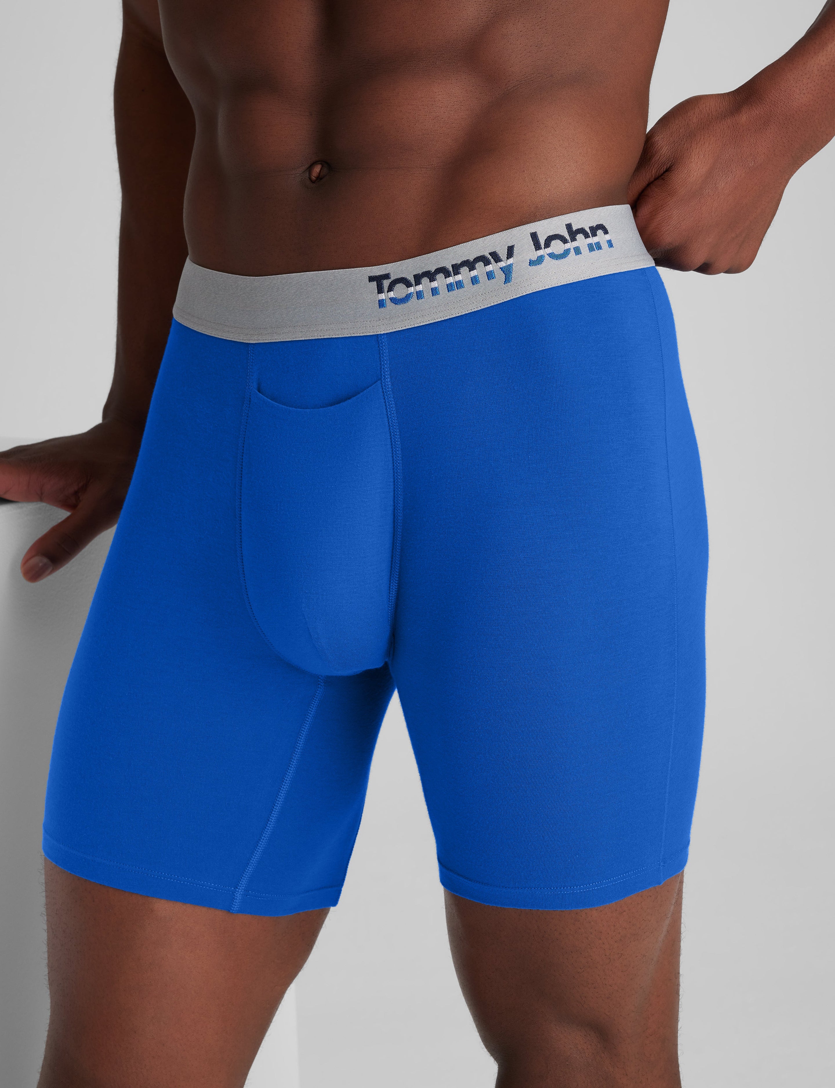 Cool Cotton Mid-Length Boxer Brief 6"