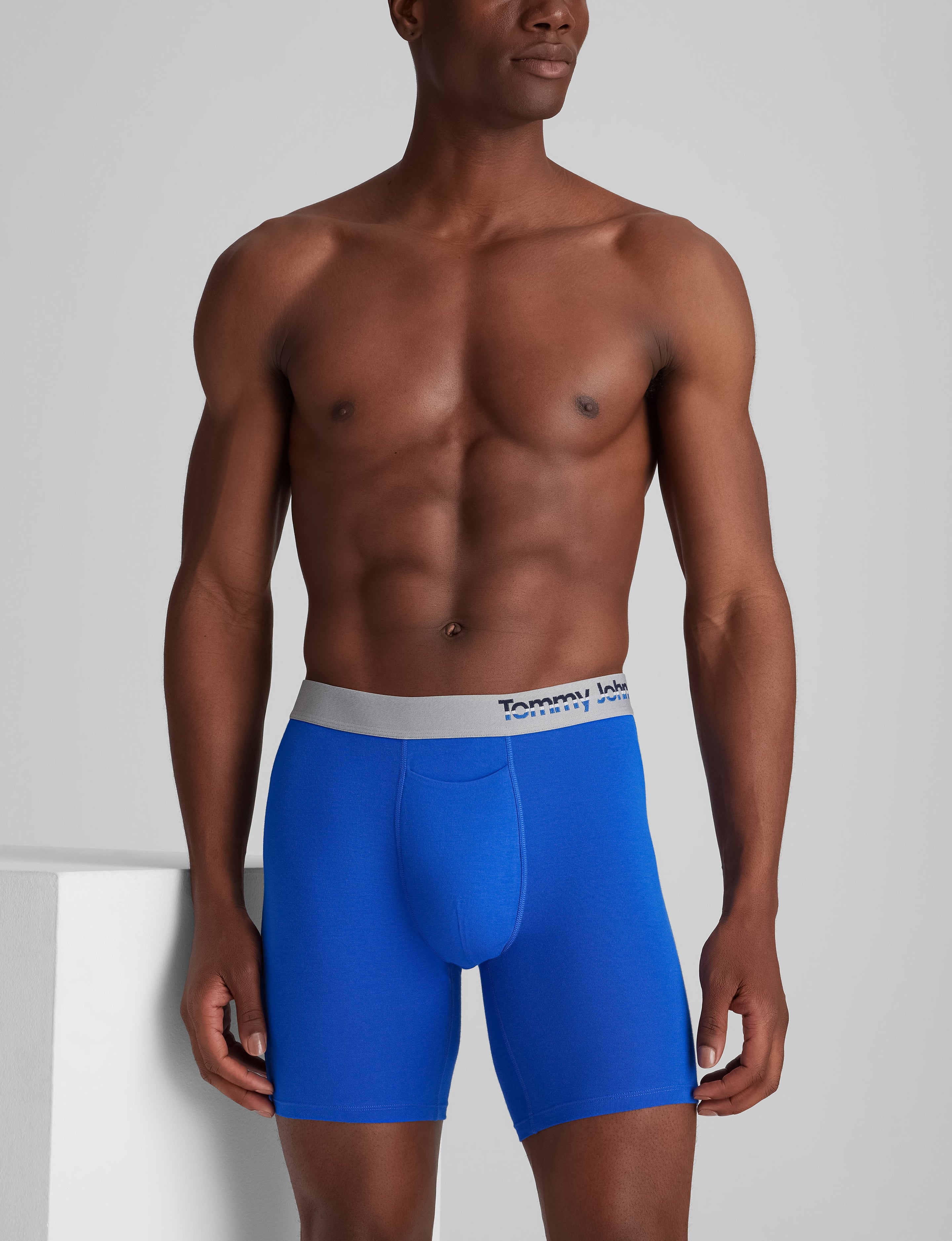 Cool Cotton Mid-Length Boxer Brief 6"