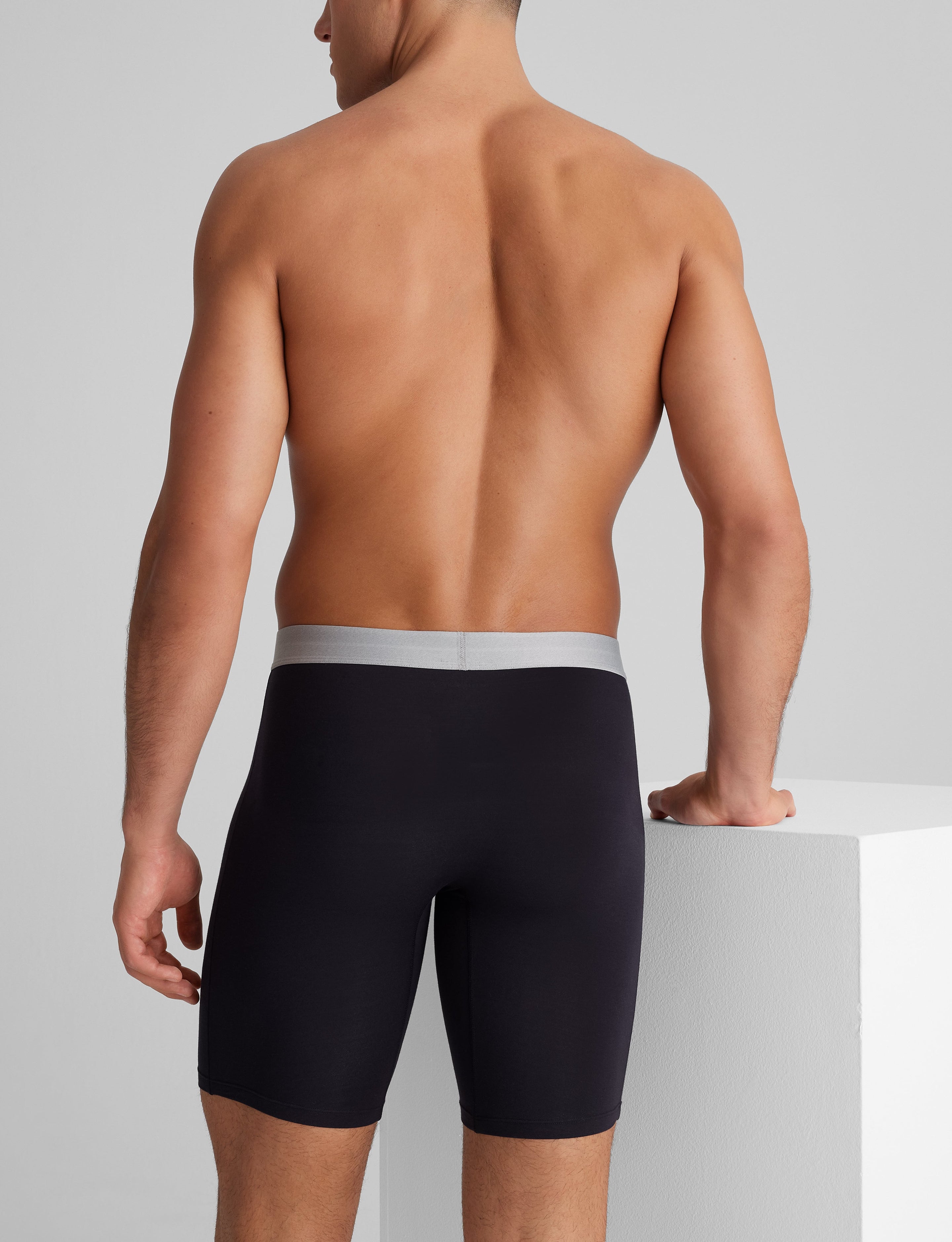 Cool Cotton Boxer Brief 8"