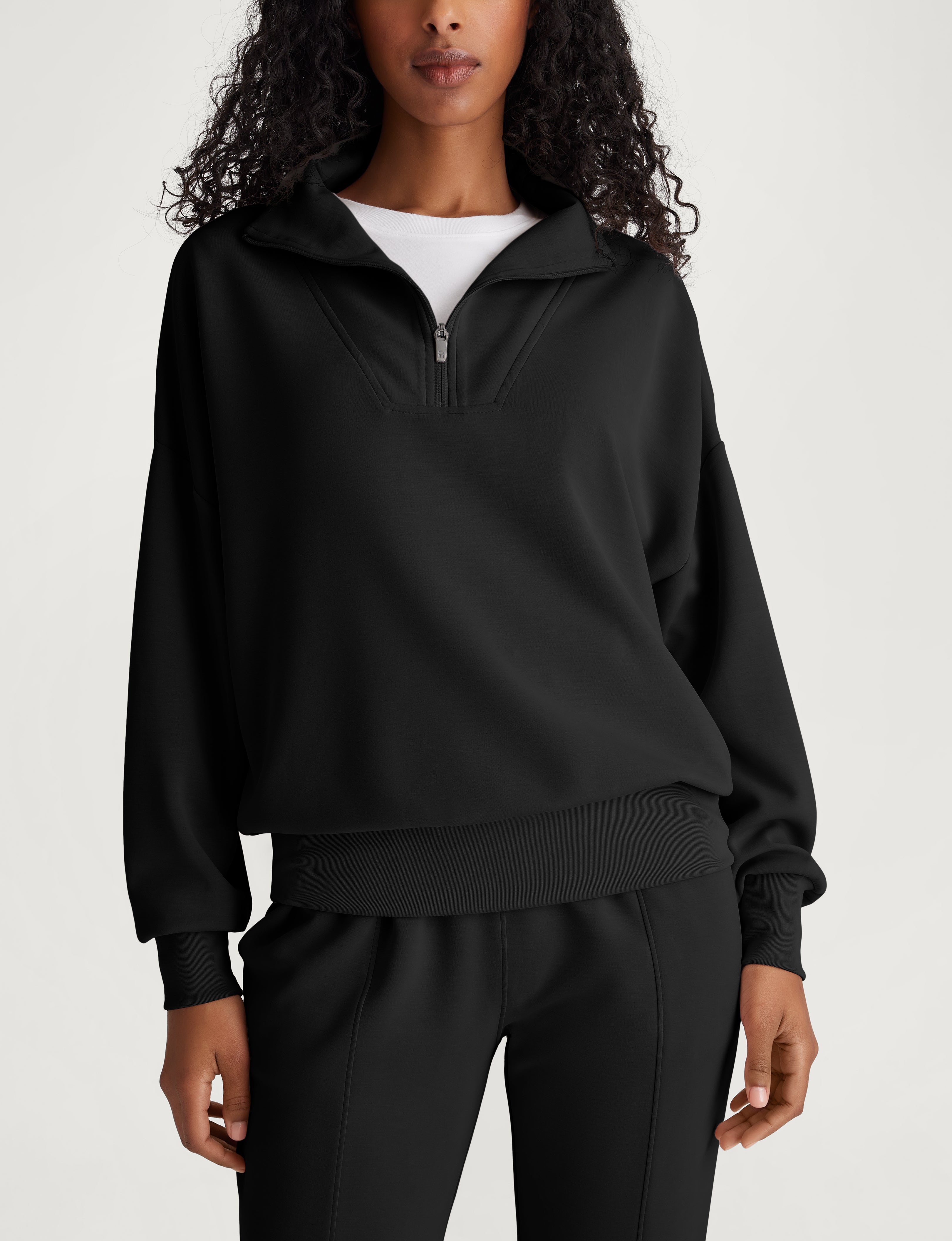 Women's Luxe Traveler Knit Quarter-Zip – Tommy John