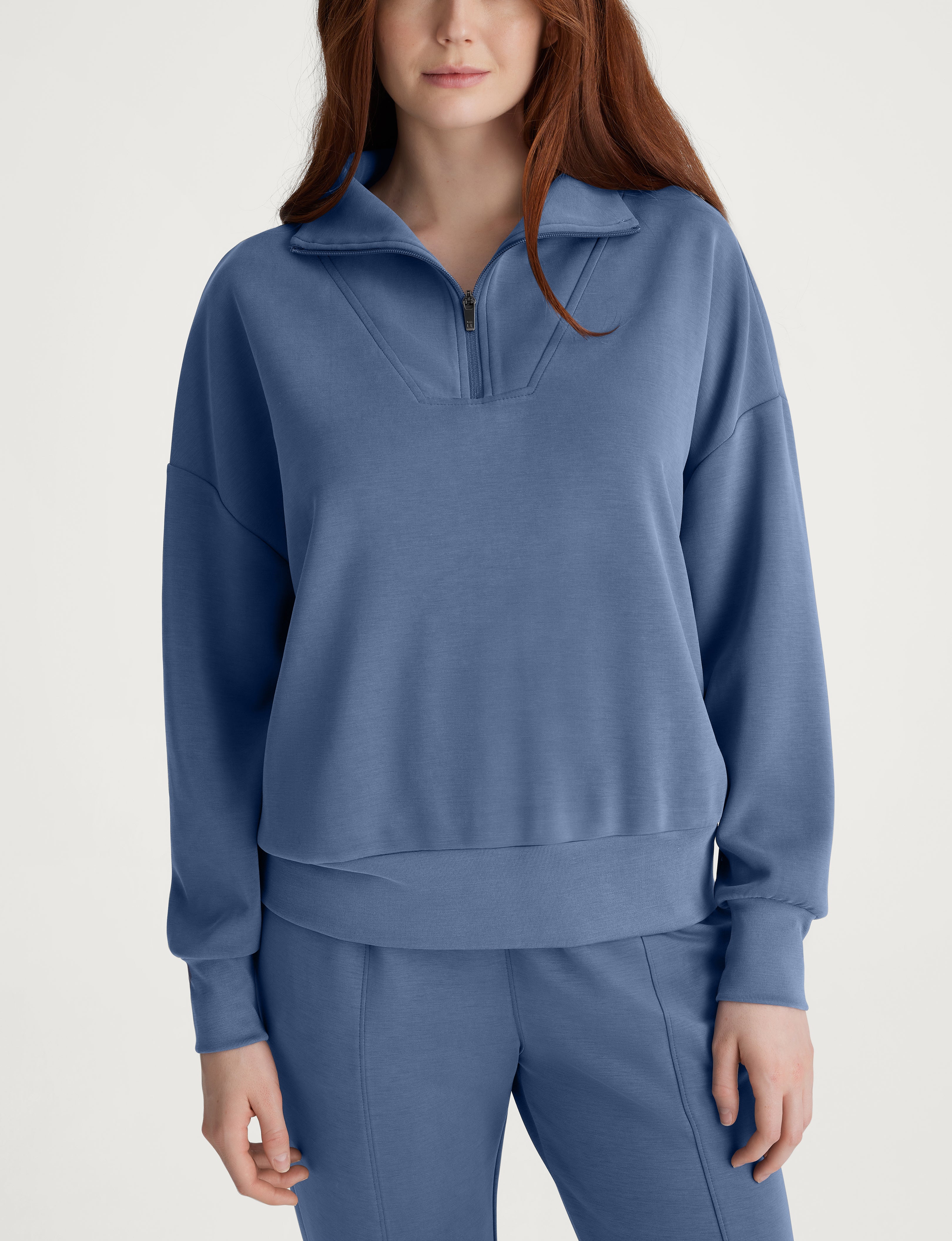 Women's Luxe Traveler Knit Quarter-Zip – Tommy John