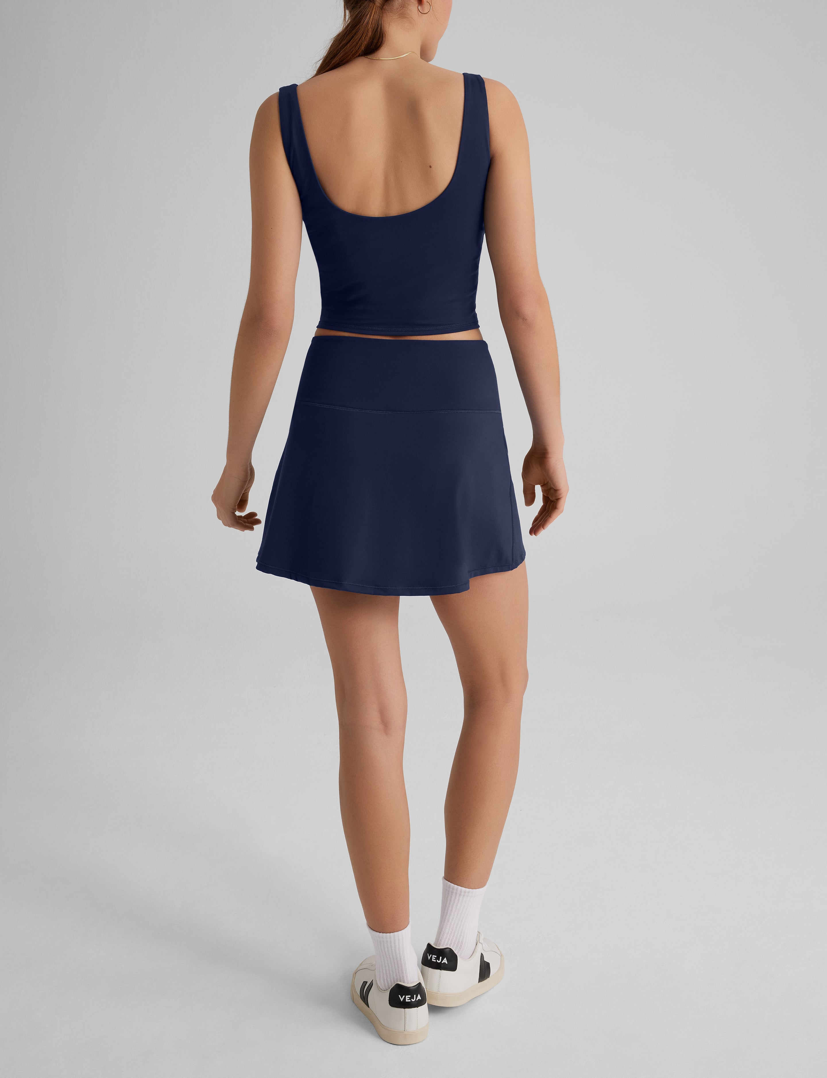 Women's 360 Movement Crop Tank & Tennis Skirt