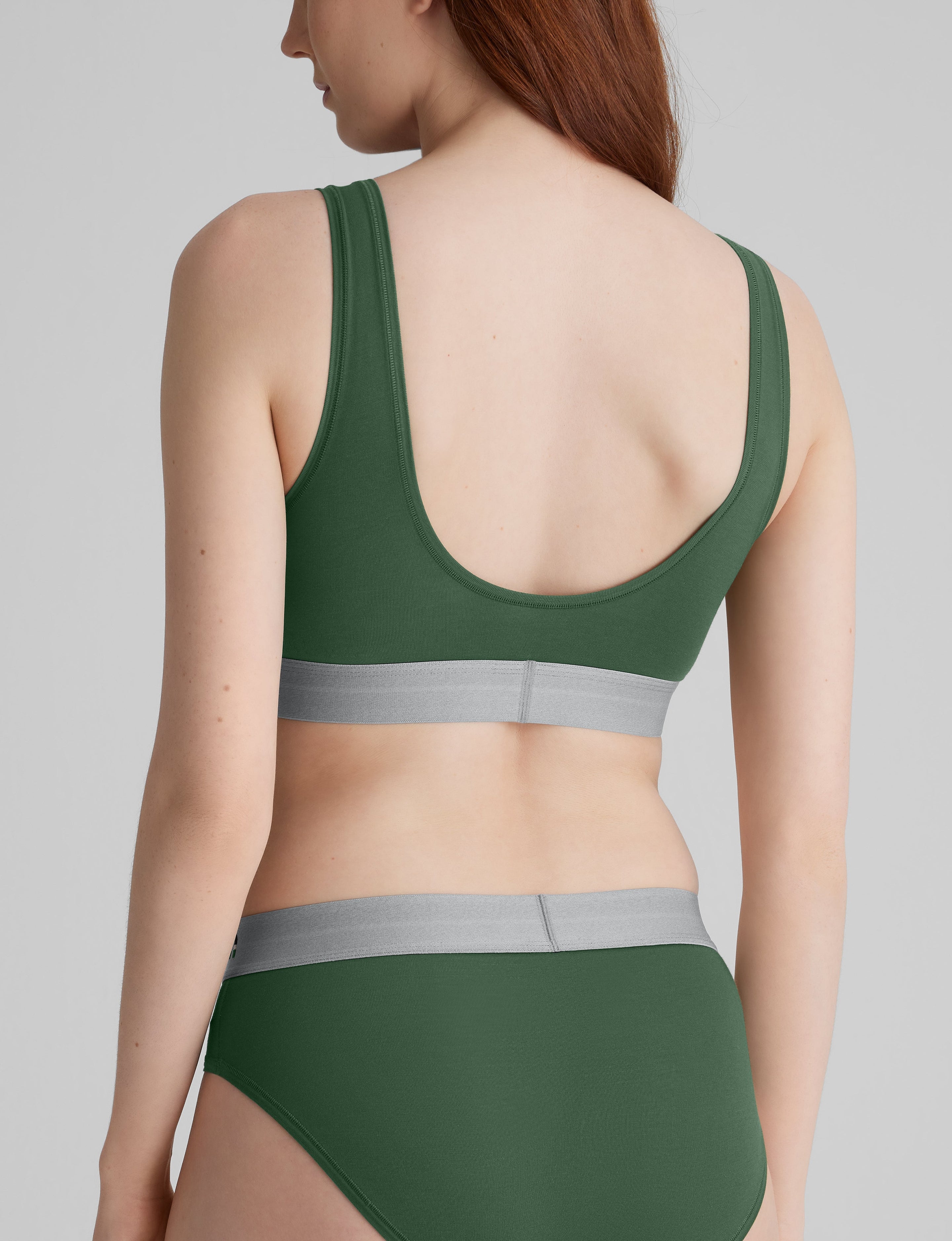 Cool Cotton Scoop Bralette