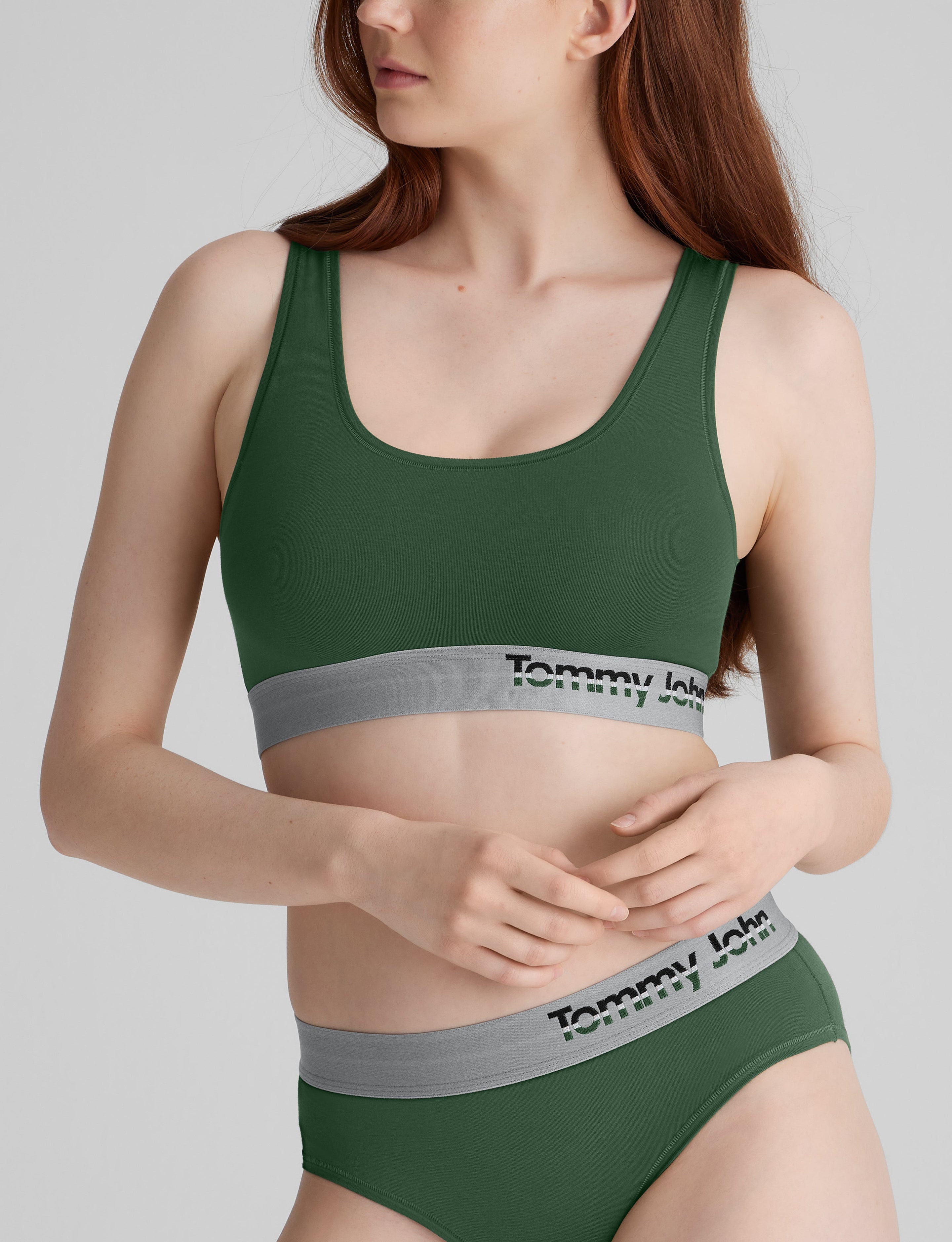 Cool Cotton Scoop Bralette