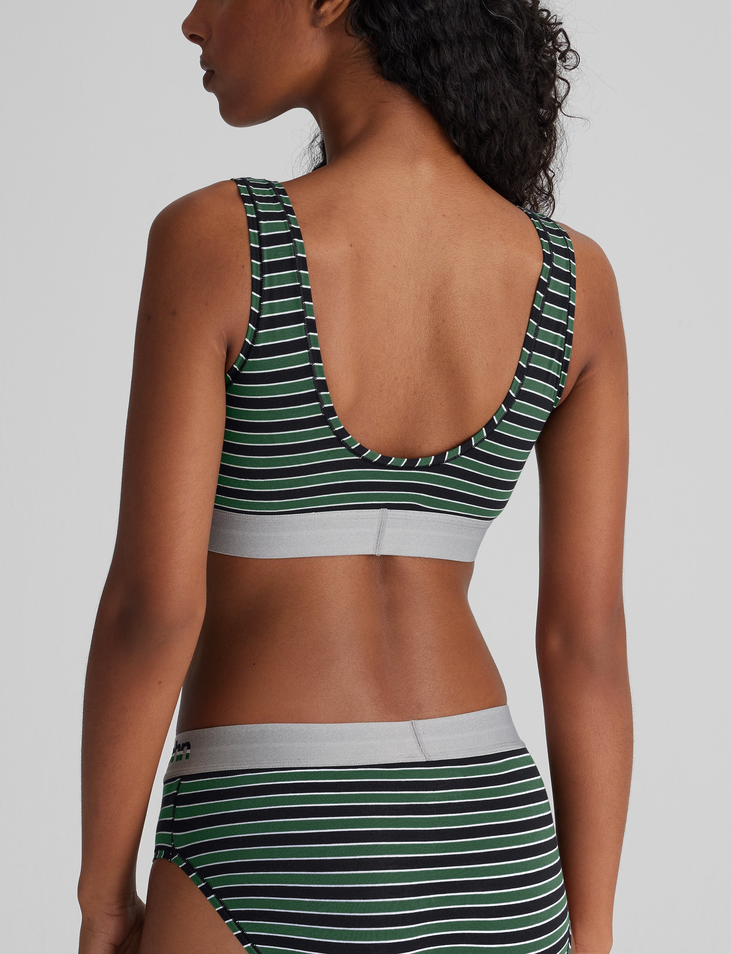 Cool Cotton Scoop Bralette