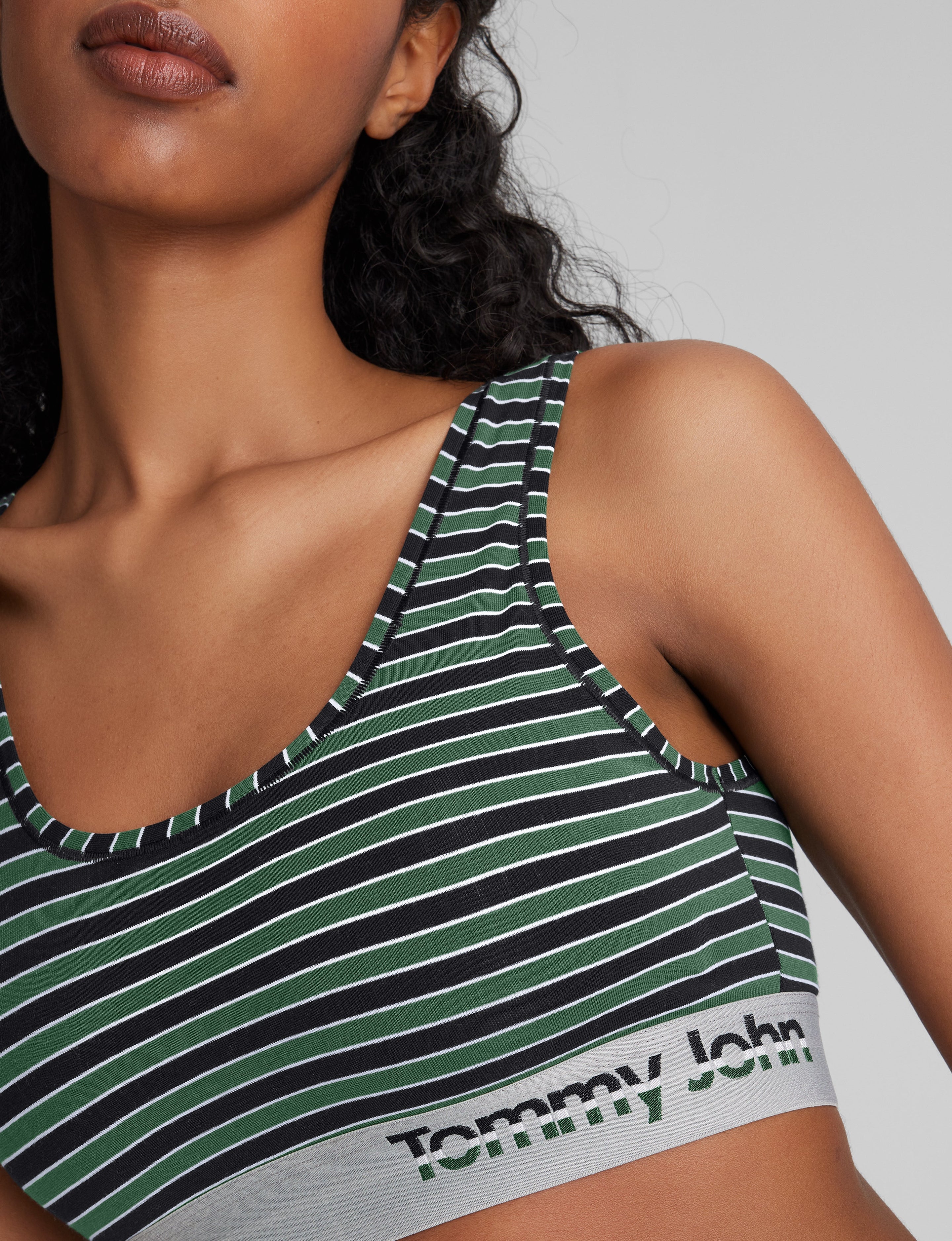 Cool Cotton Scoop Bralette