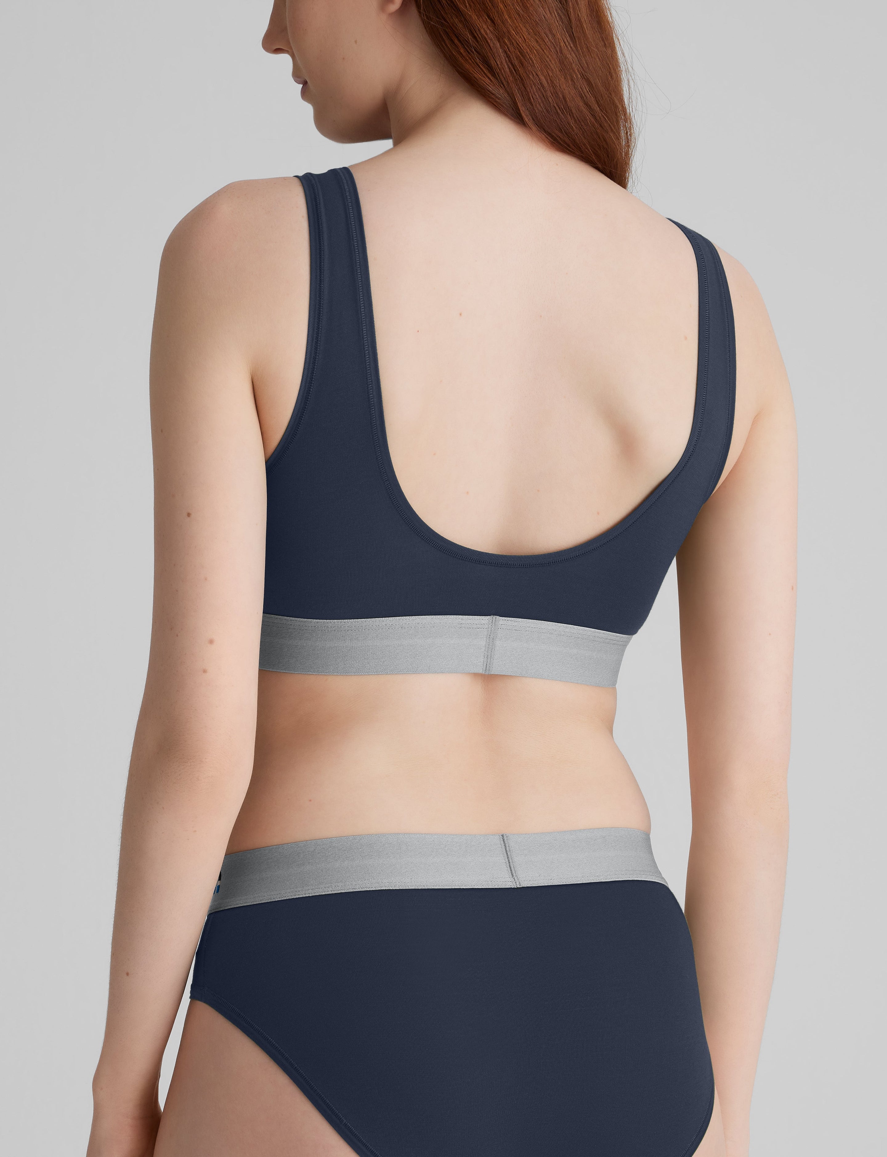 Cool Cotton Scoop Bralette