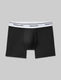 Signature Cotton Trunk 4"::Black::Swatch