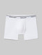 Signature Cotton Trunk 4"::White::Swatch
