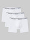 Signature Cotton Trunk 4" (3-Pack)::White