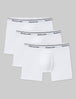 Signature Cotton Trunk 4" (3-Pack)::White