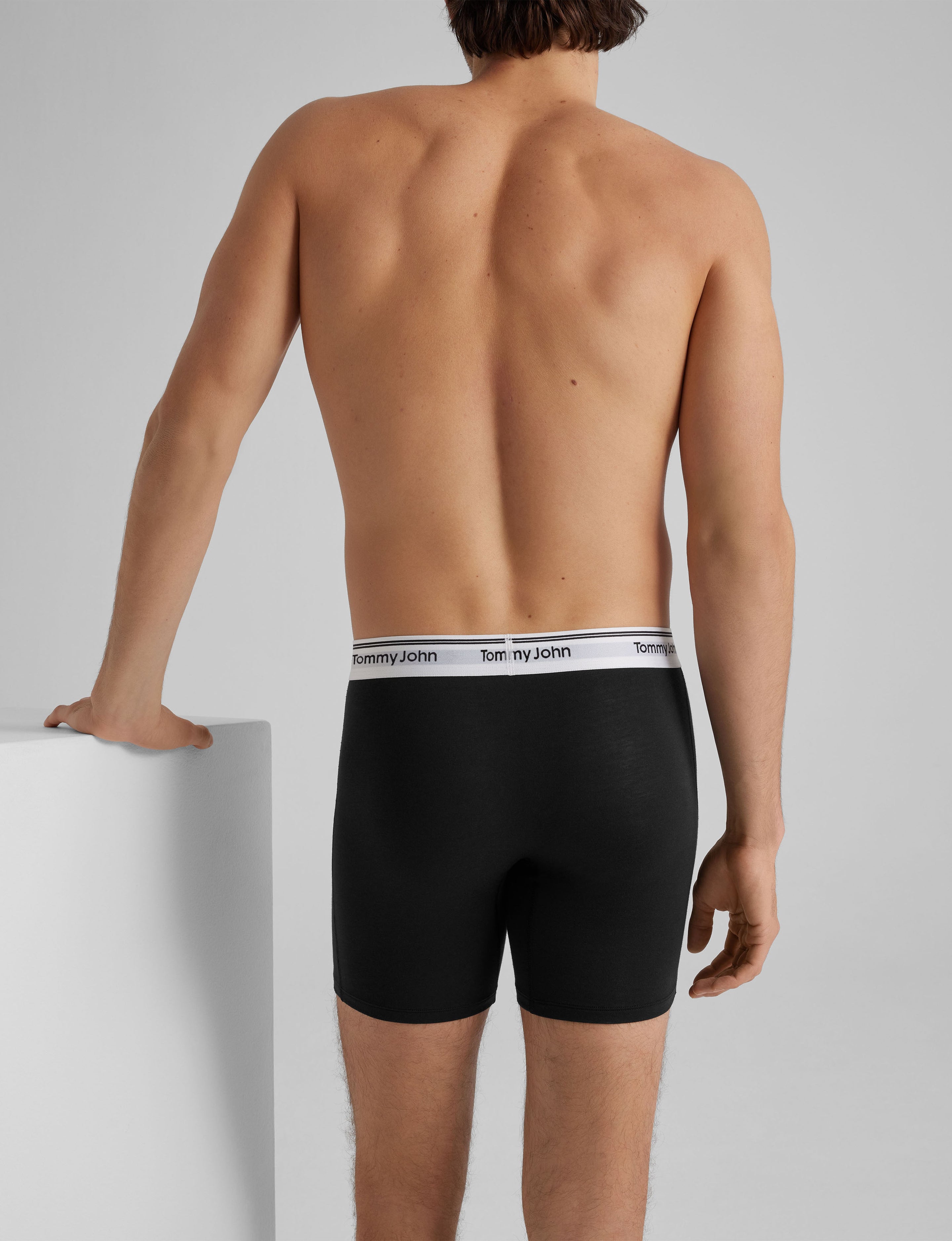 Signature Cotton Mid-Length Boxer Brief 6" (3-Pack)