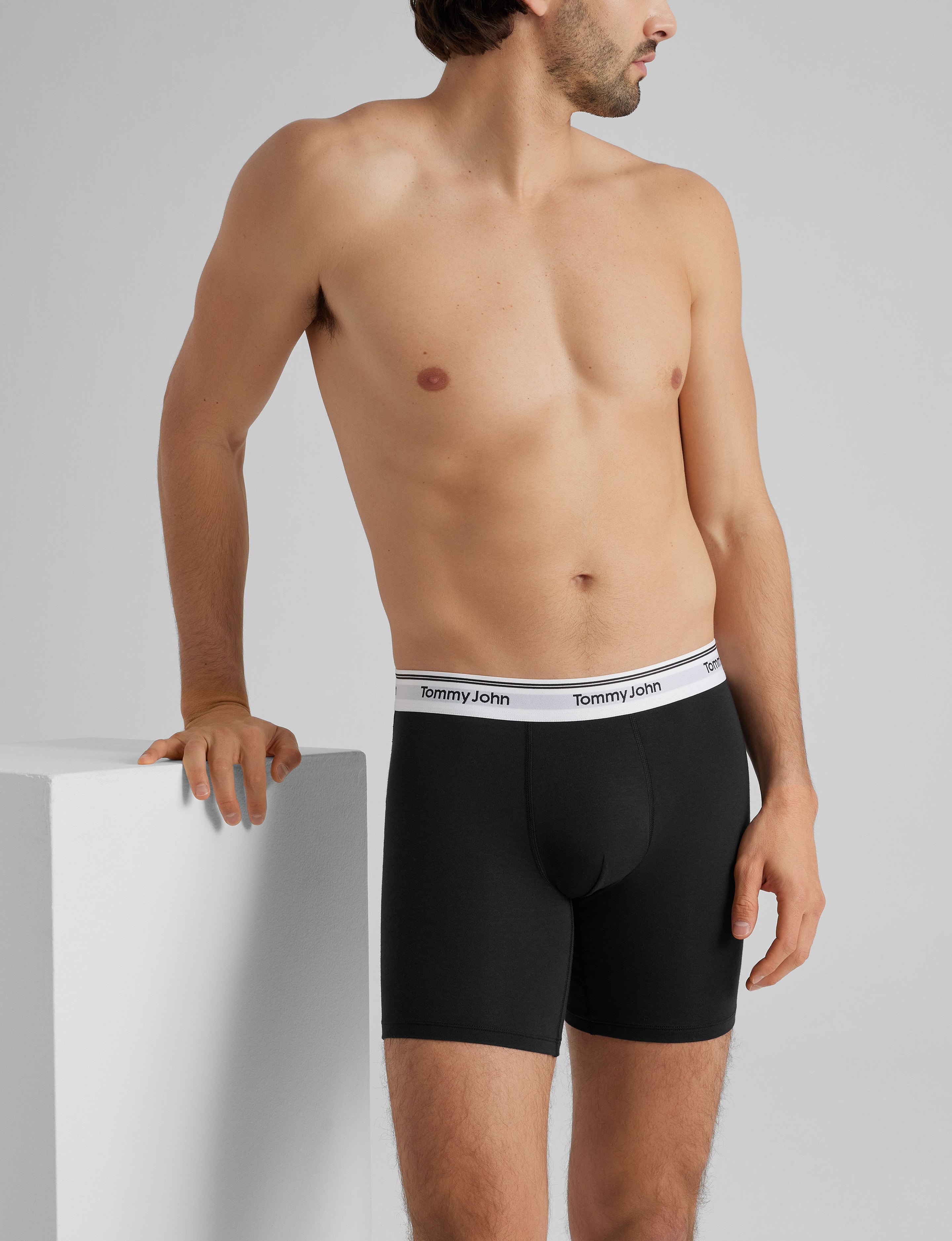 Signature Cotton Mid-Length Boxer Brief 6" (6-Pack)