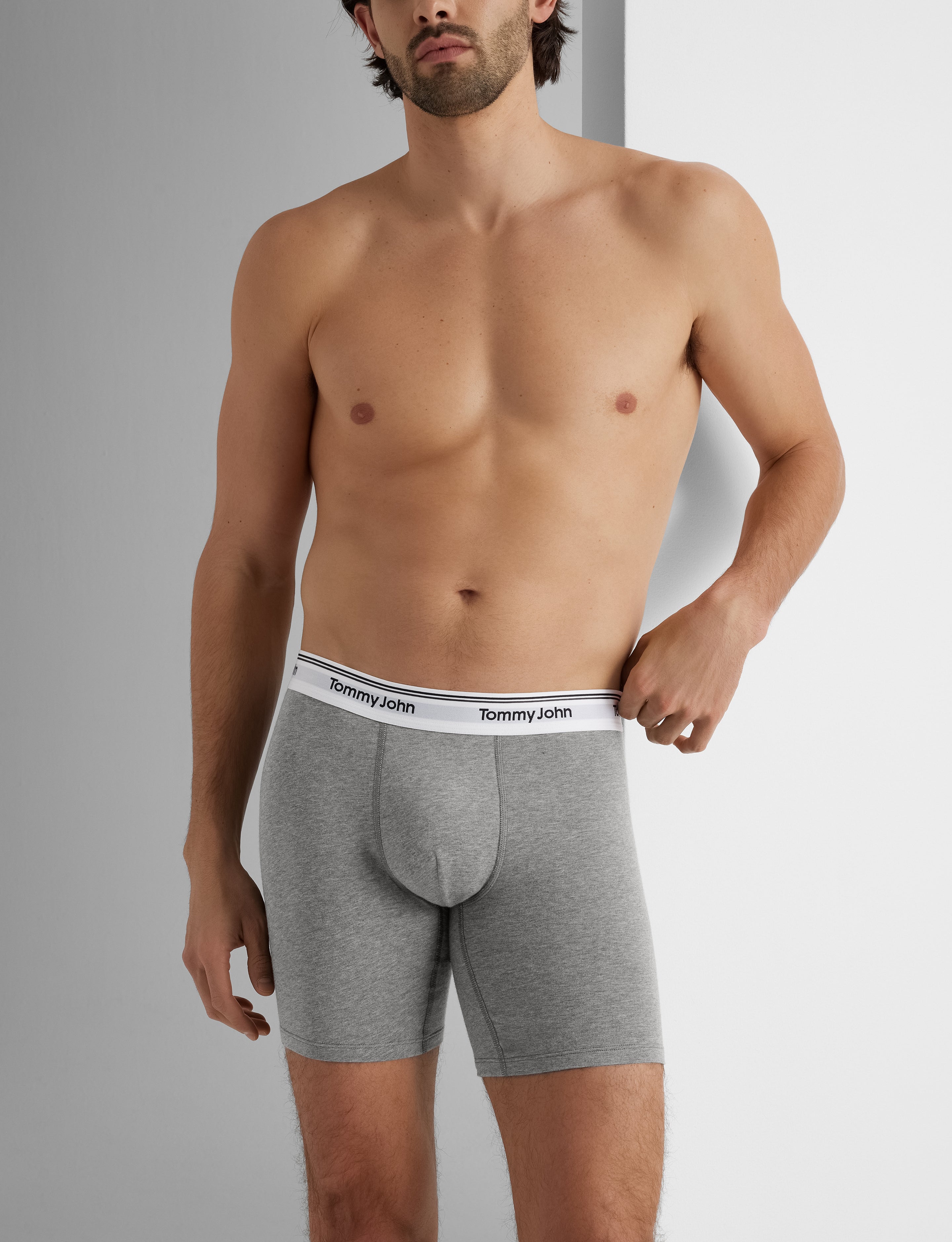 Signature Cotton Mid-Length Boxer Brief 6" (3-Pack)