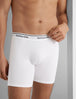 Signature Cotton Mid-Length Boxer Brief 6"::White