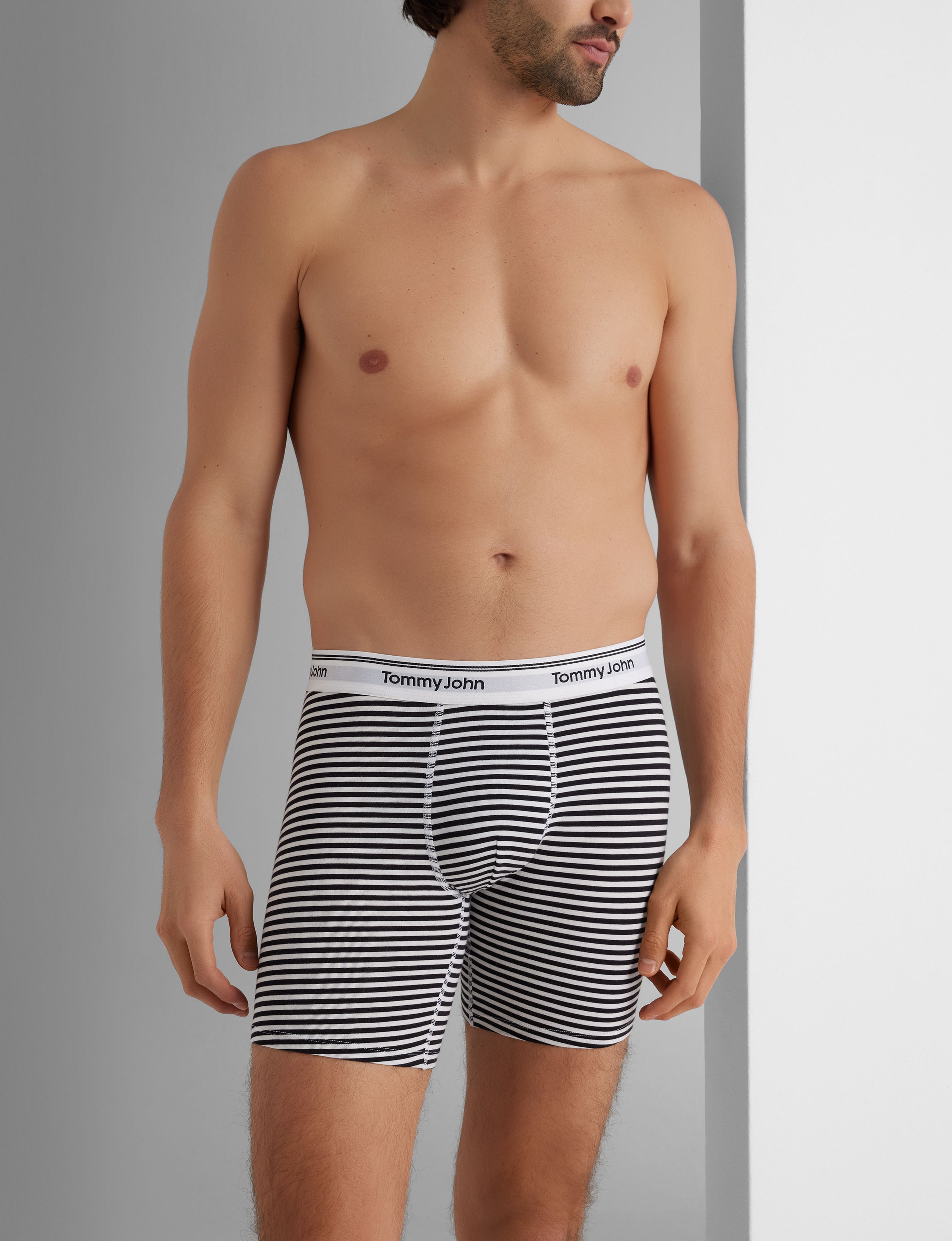 Signature Cotton Mid-Length Boxer Brief 6" (6-Pack)