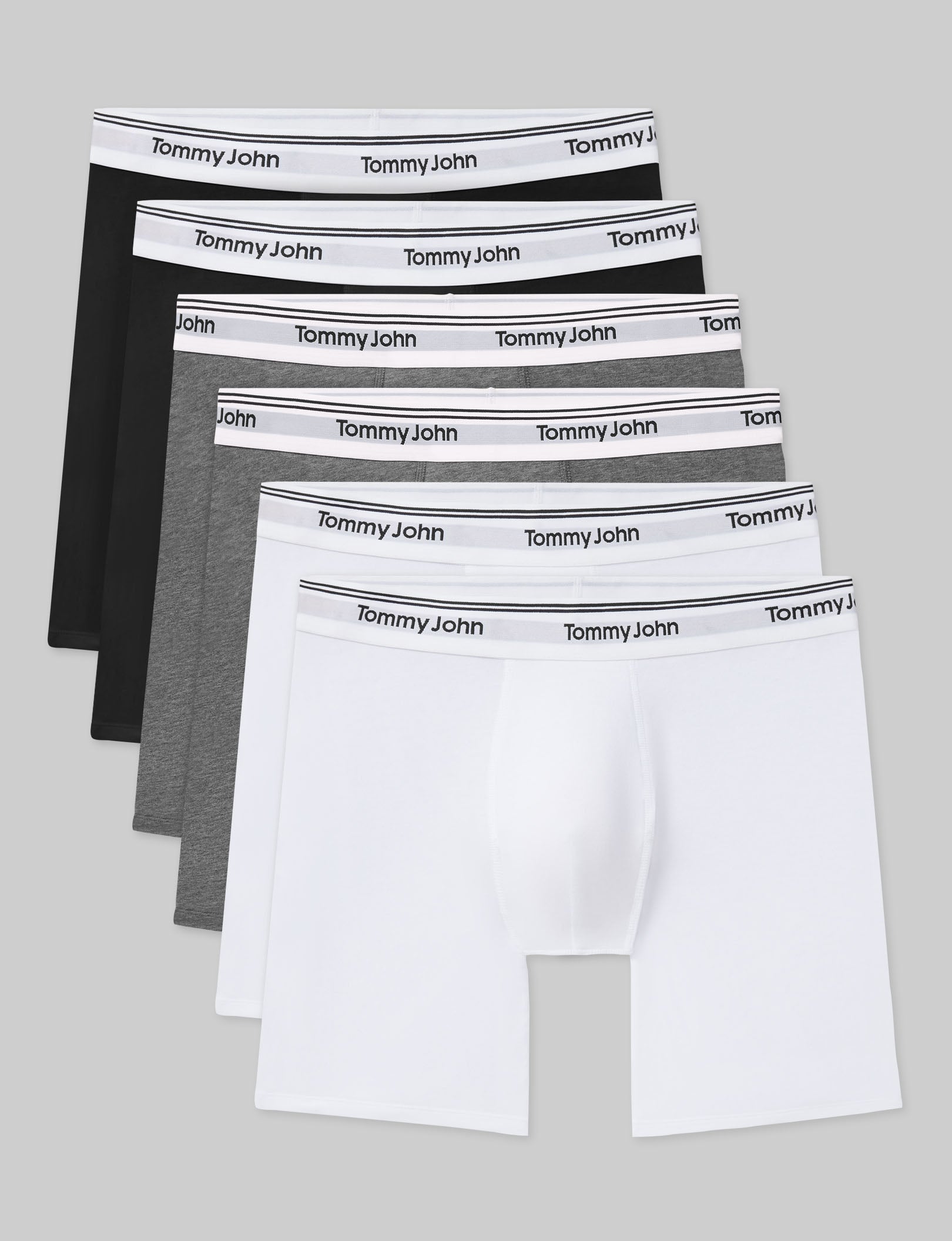 Signature Cotton Mid-Length Boxer Brief 6" (6-Pack)