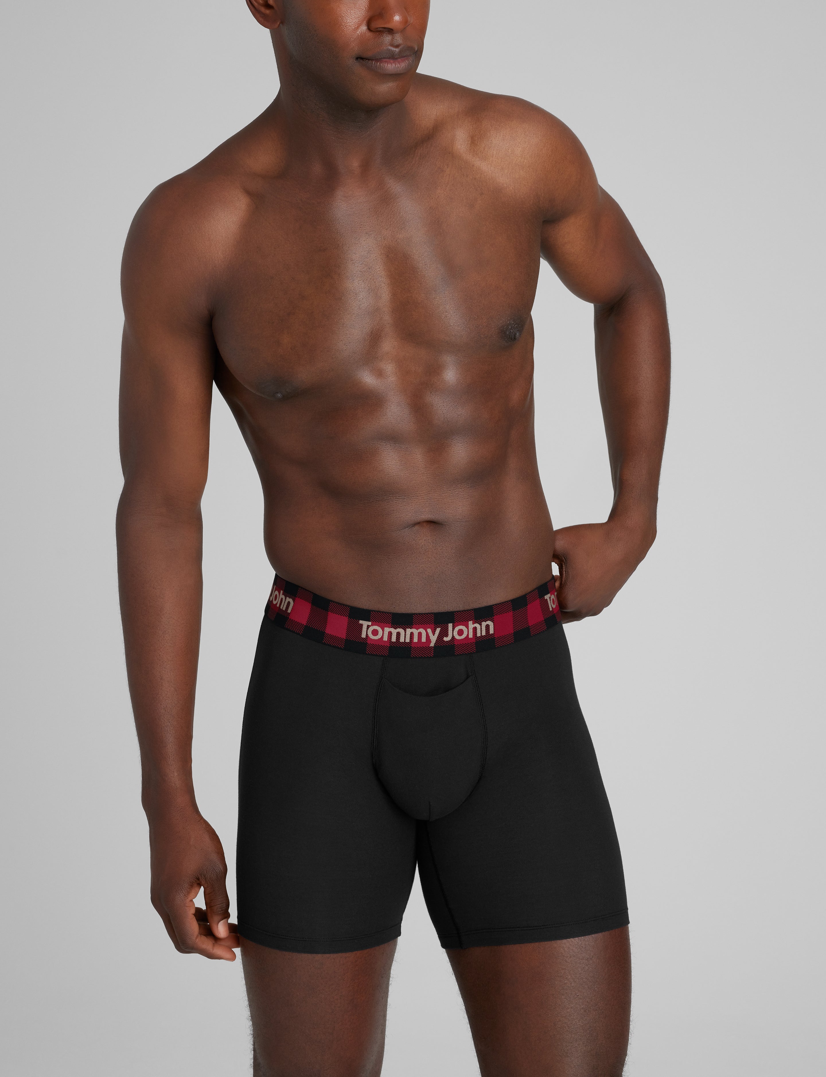 Second Skin Mid-Length Boxer Brief 6" (3-Pack)