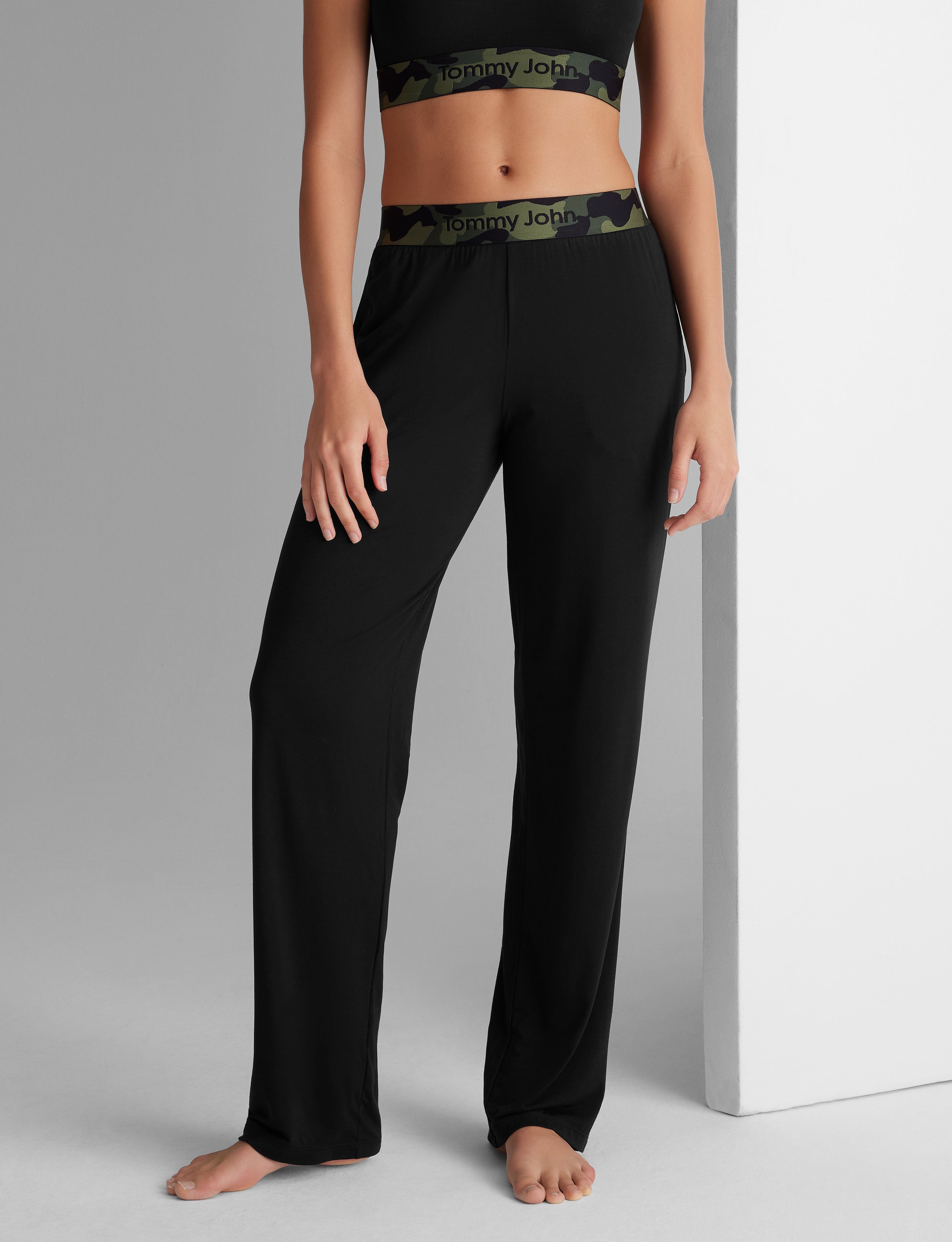 Women's Second Skin Sleep Pocket Tee & Pant Set