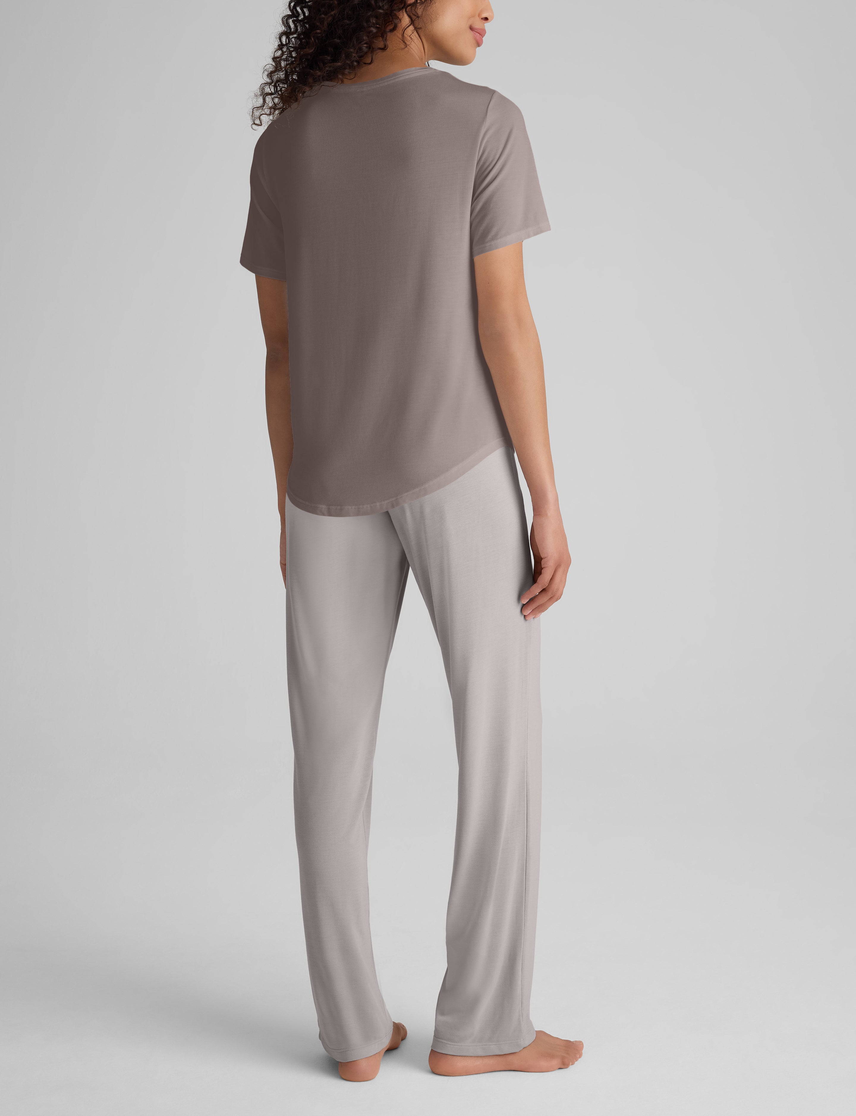 Women's Second Skin Sleep Pocket Tee & Pant Set