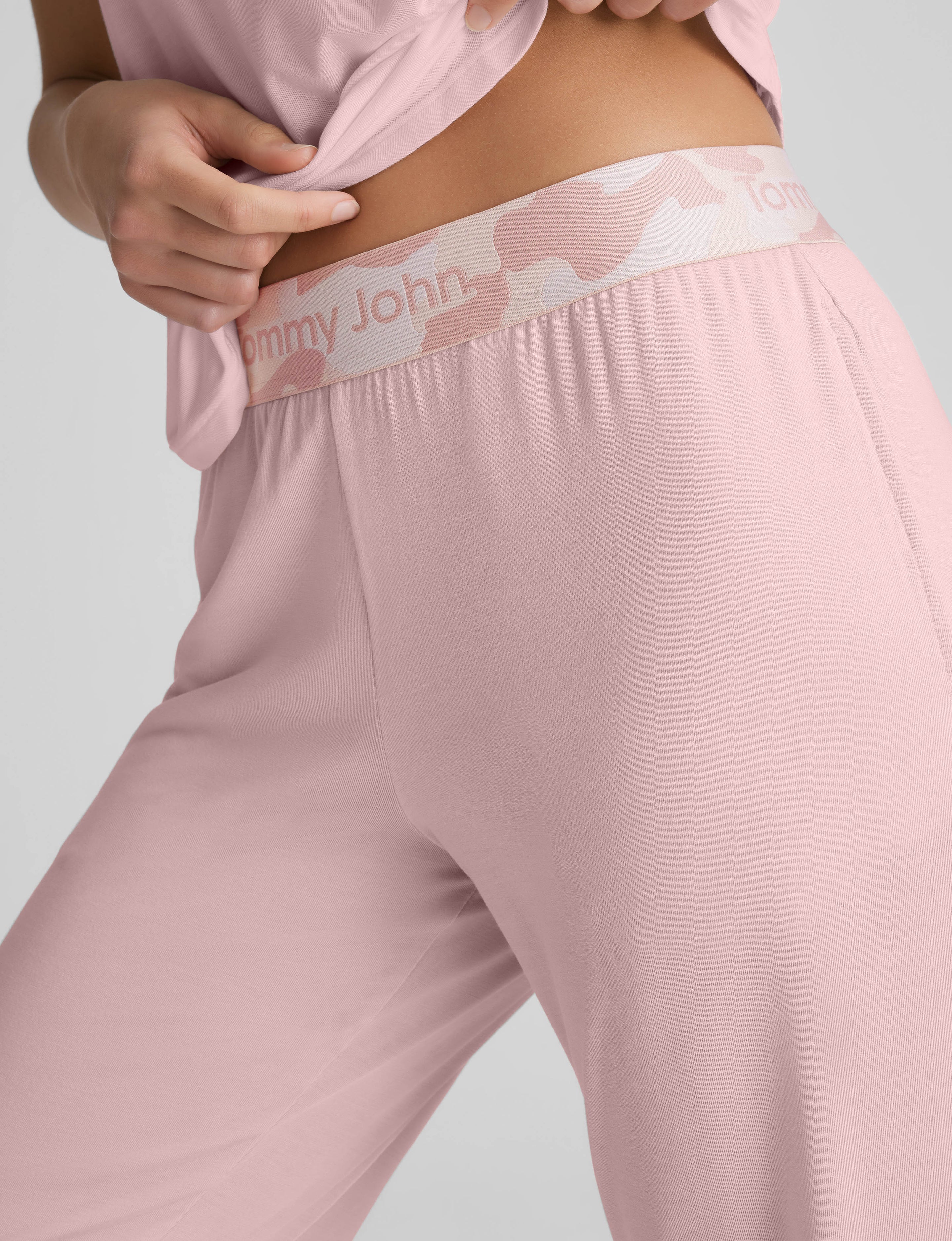 Women's Second Skin Sleep Pocket Tee & Pant Set