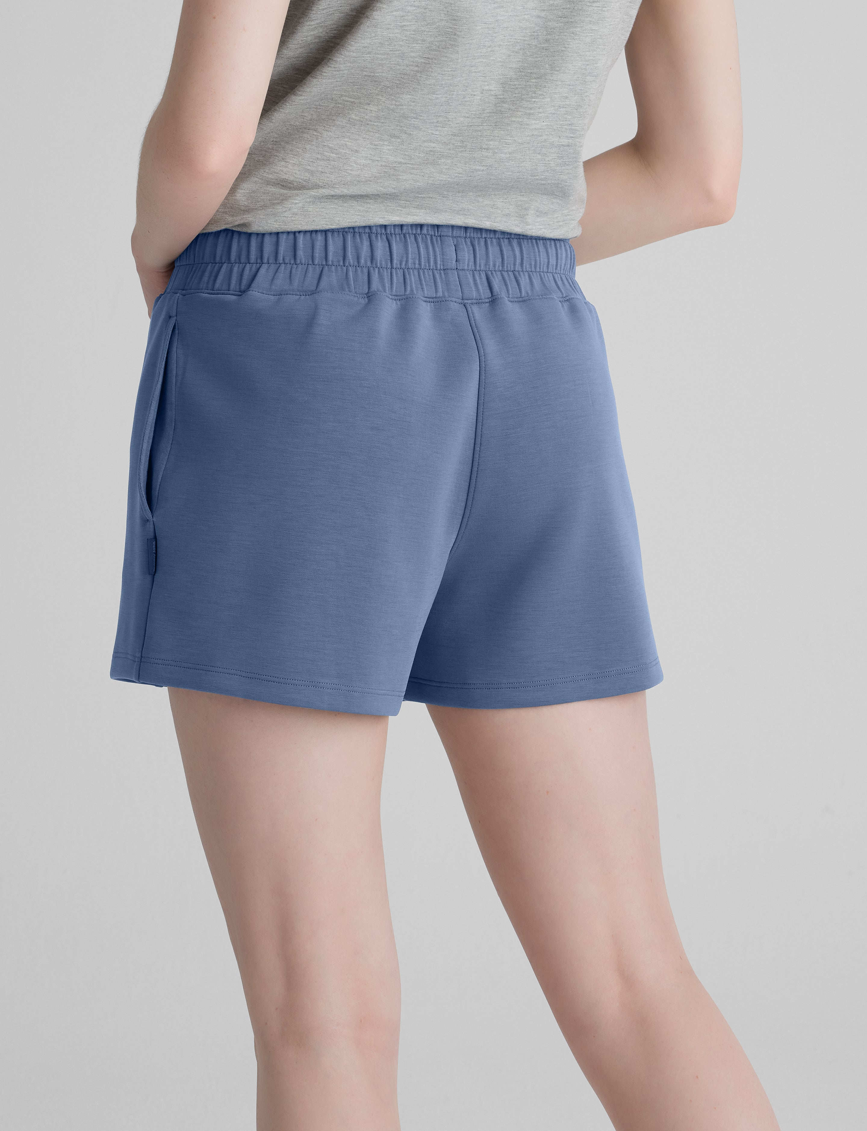 Women's Luxe Traveler Knit Quarter Zip & Short Set