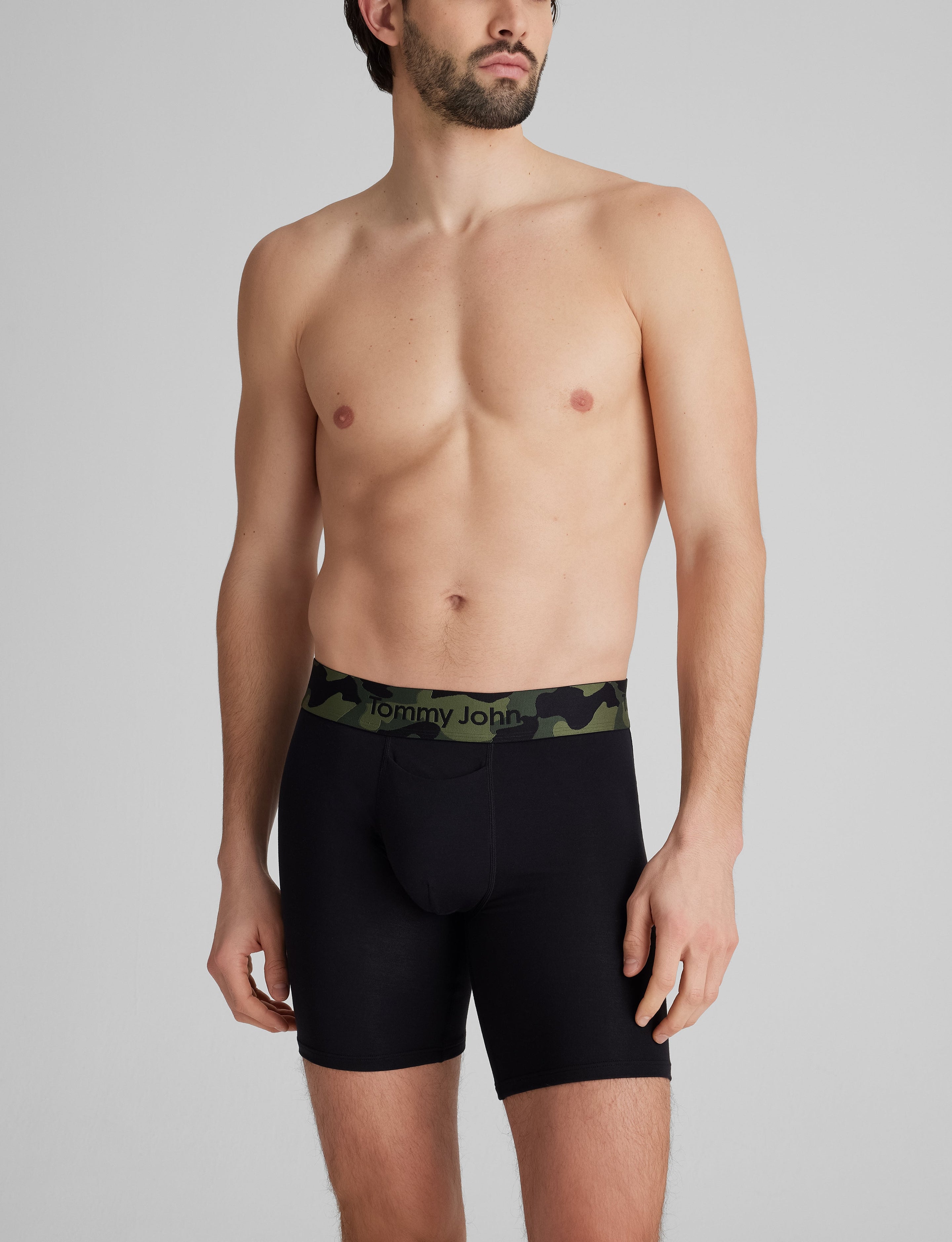 Second Skin Mid-Length Boxer Brief 6"