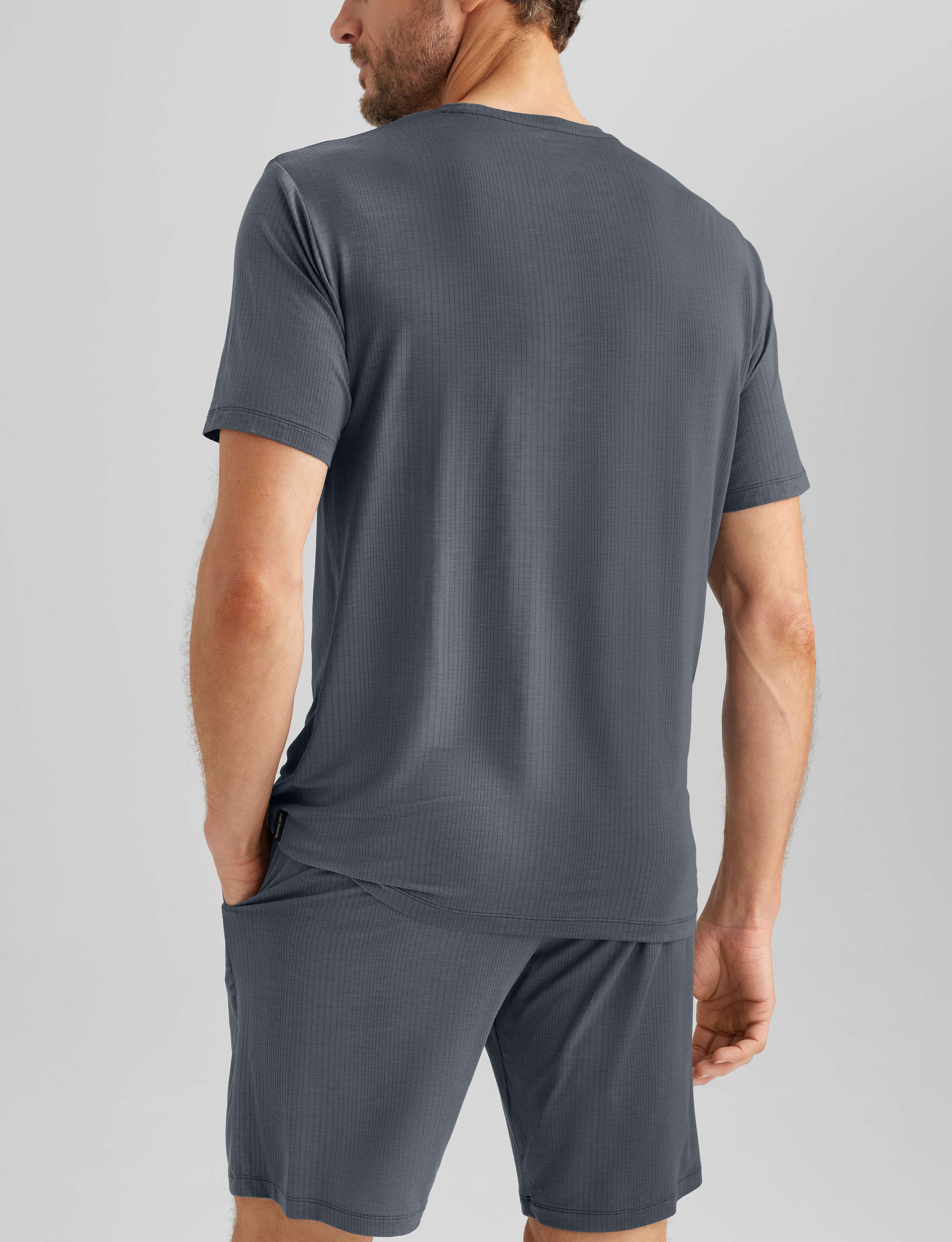 Second Skin Luxe Rib Sleep Tee & Short Set