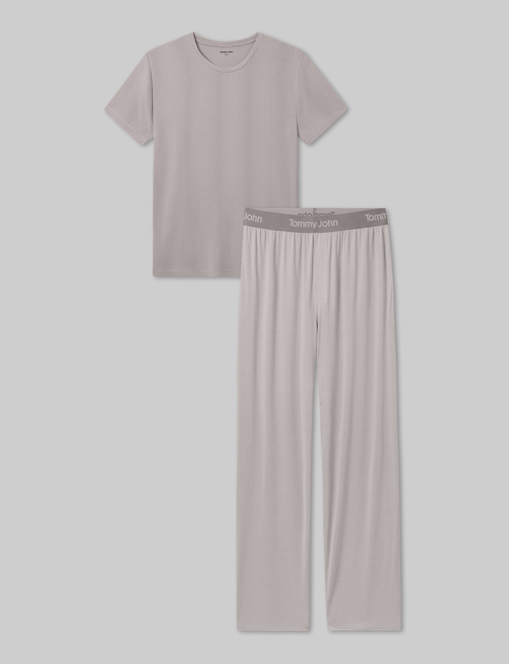 Second Skin Luxe Rib Sleep Tee & Pant Set