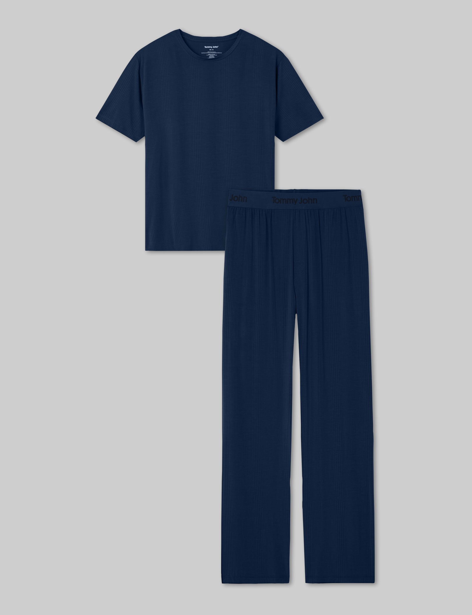 Second Skin Luxe Rib Sleep Tee & Pant Set