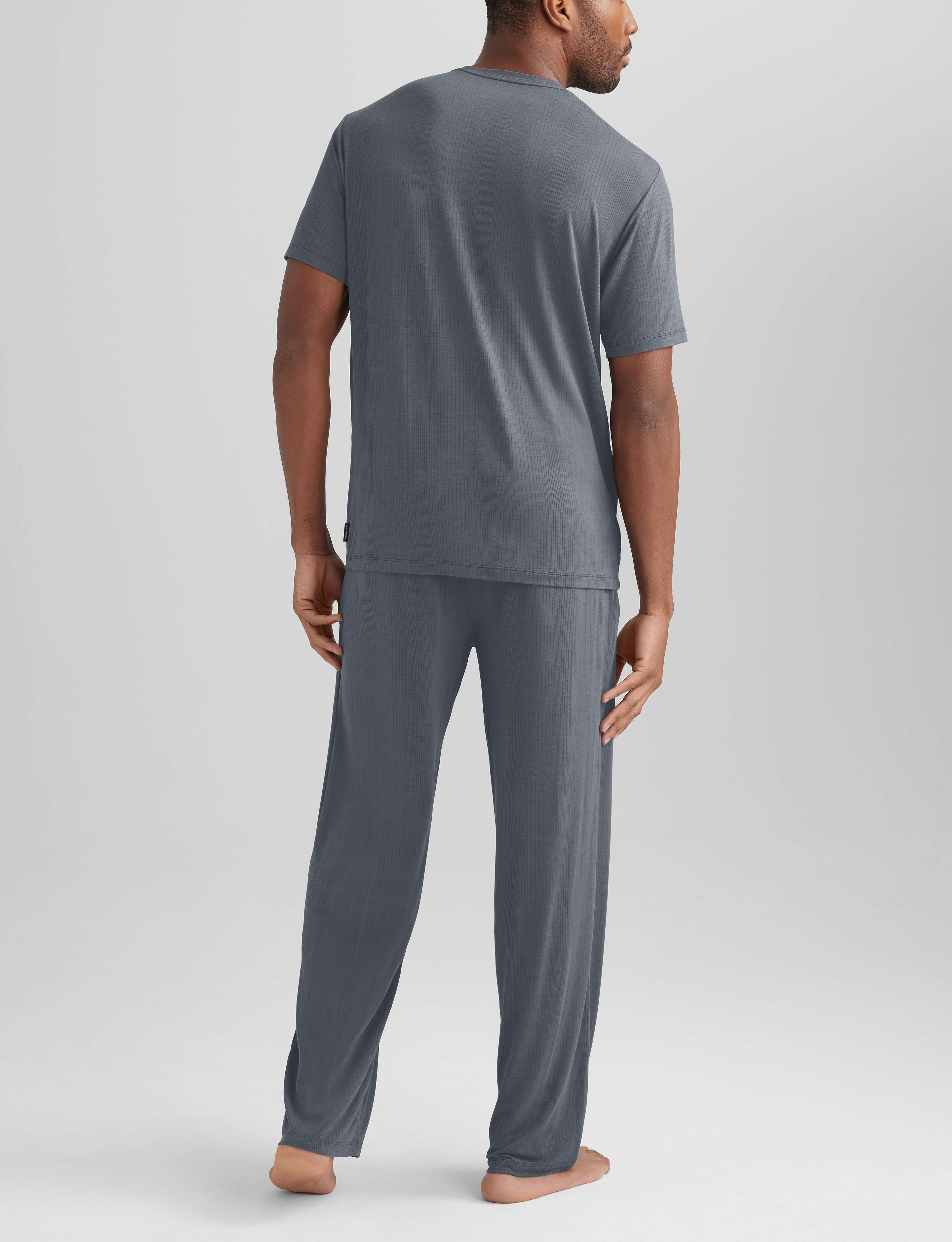 Second Skin Luxe Rib Sleep Tee & Pant Set