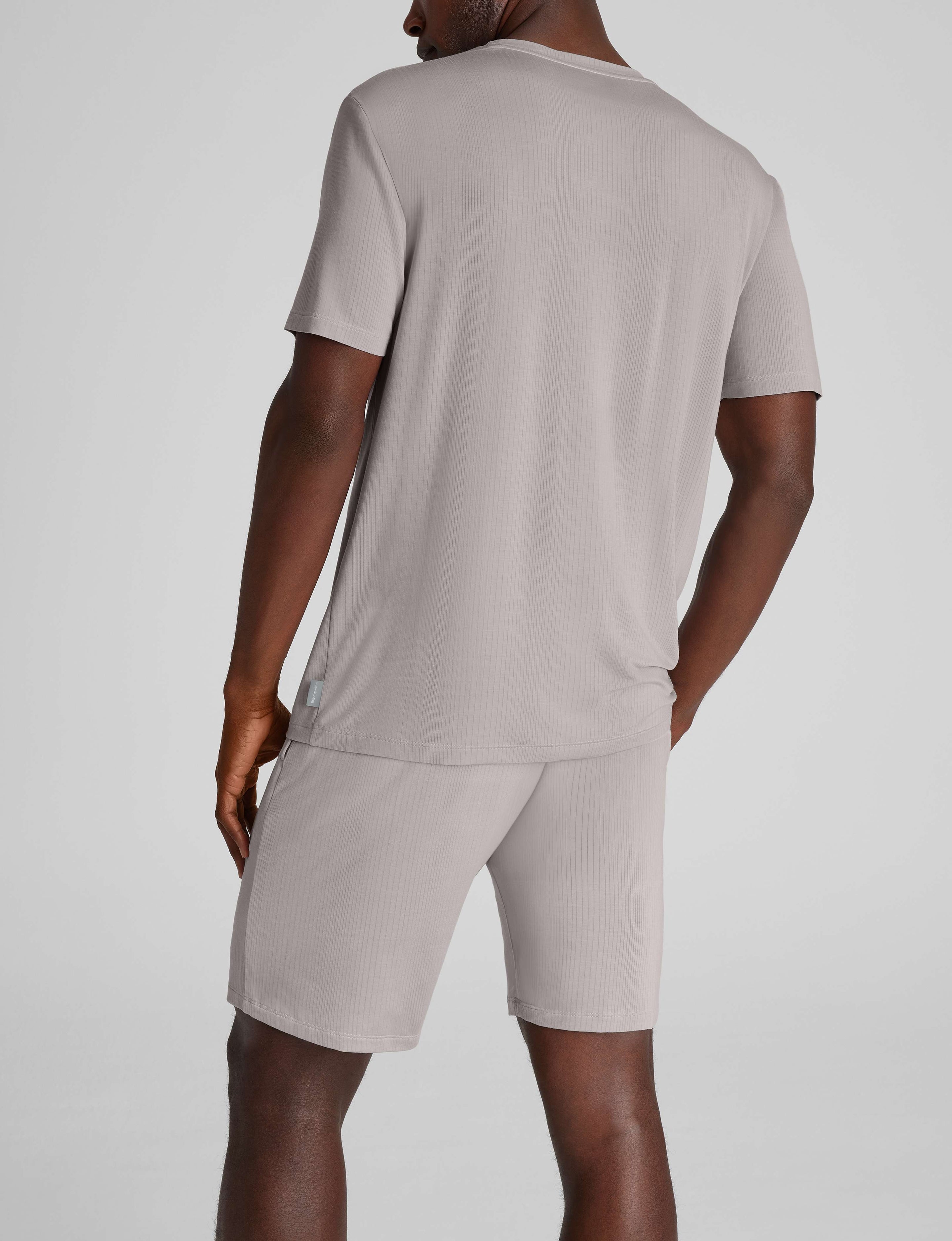 Second Skin Luxe Rib Sleep Tee & Short Set