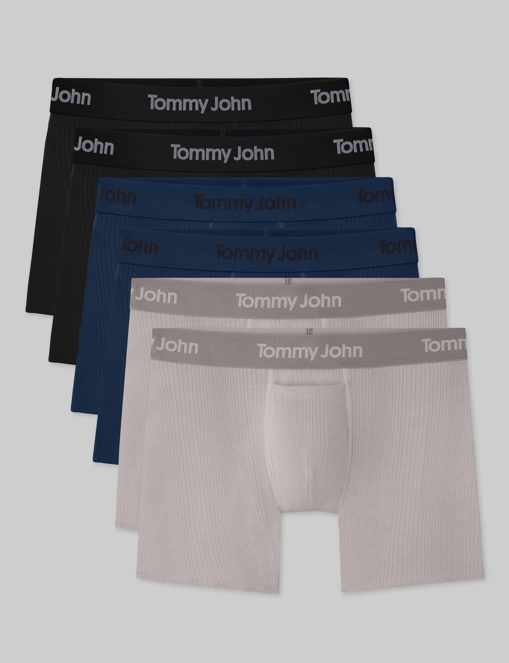 Second Skin Luxe Rib Trunk 4" (6-Pack)