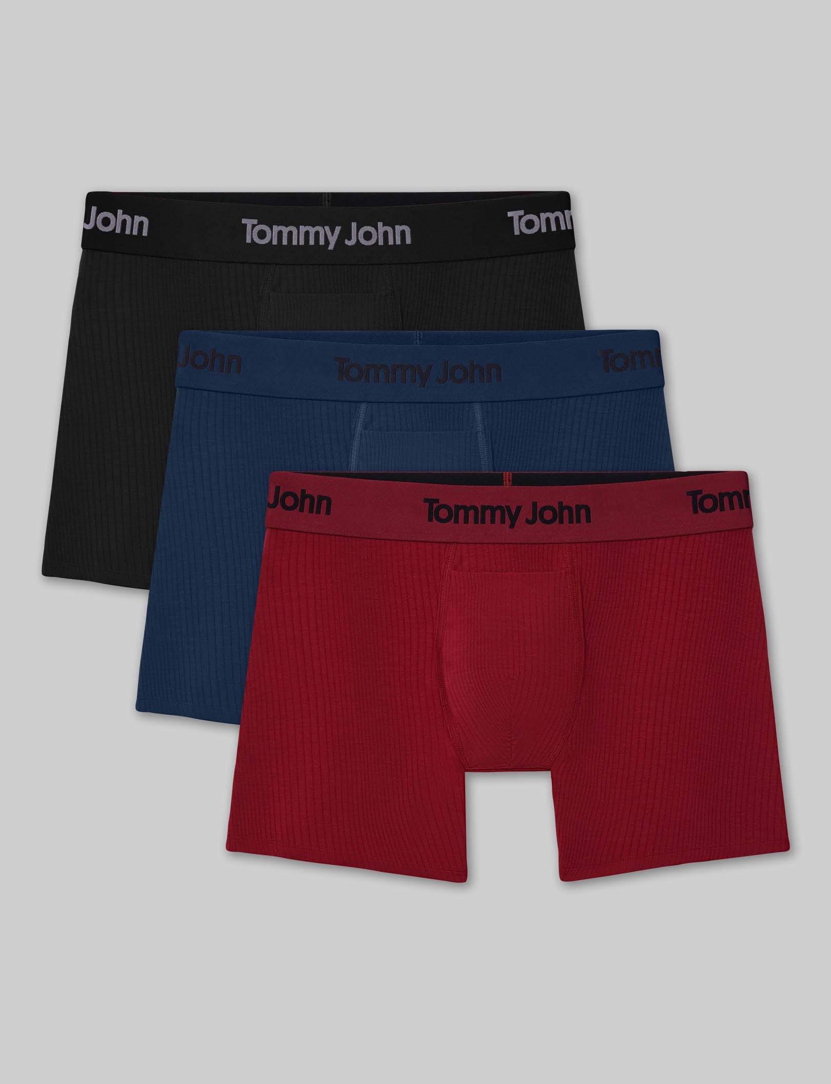 Second Skin Luxe Rib Trunk 4" (3-Pack)