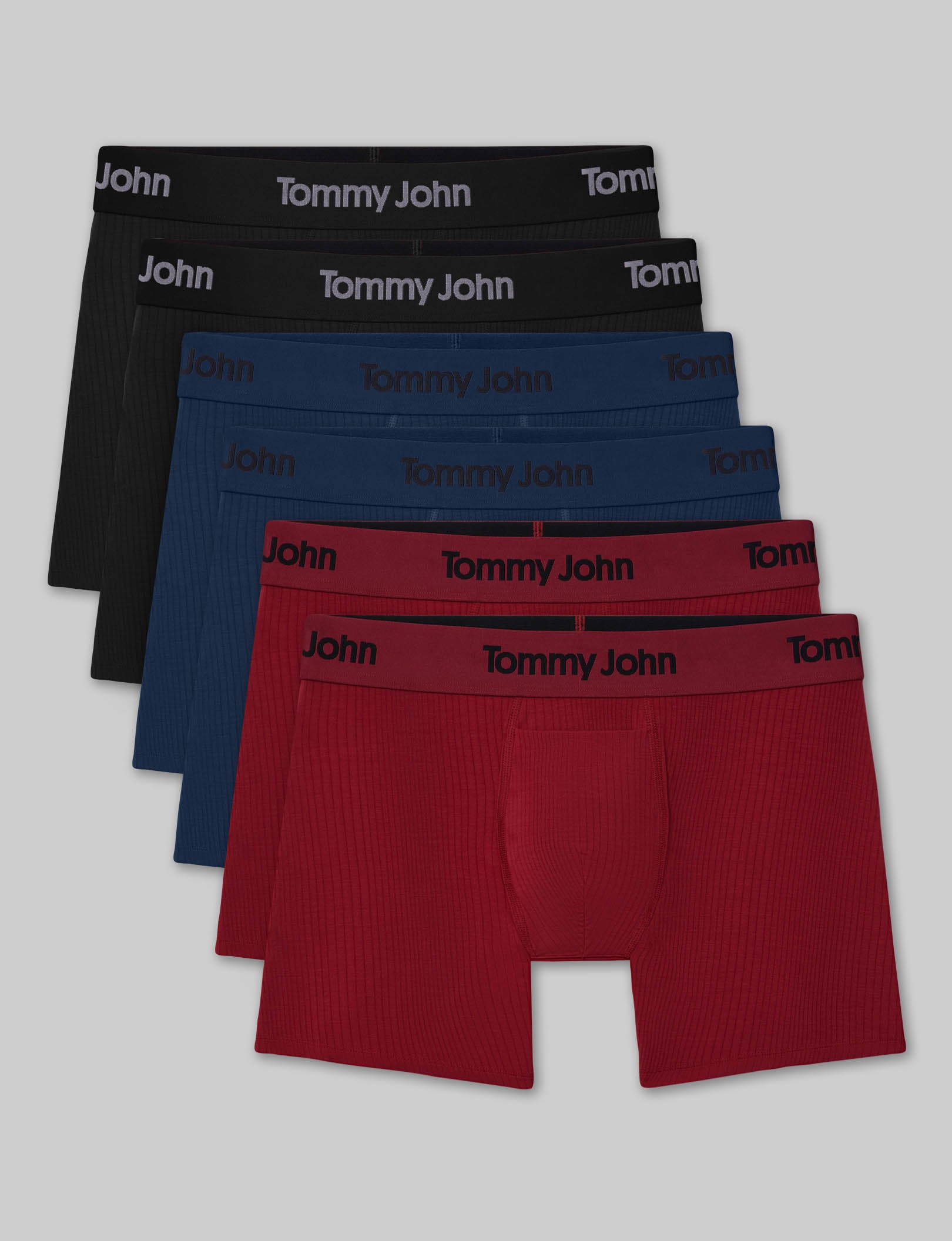 Second Skin Luxe Rib Trunk 4" (6-Pack)