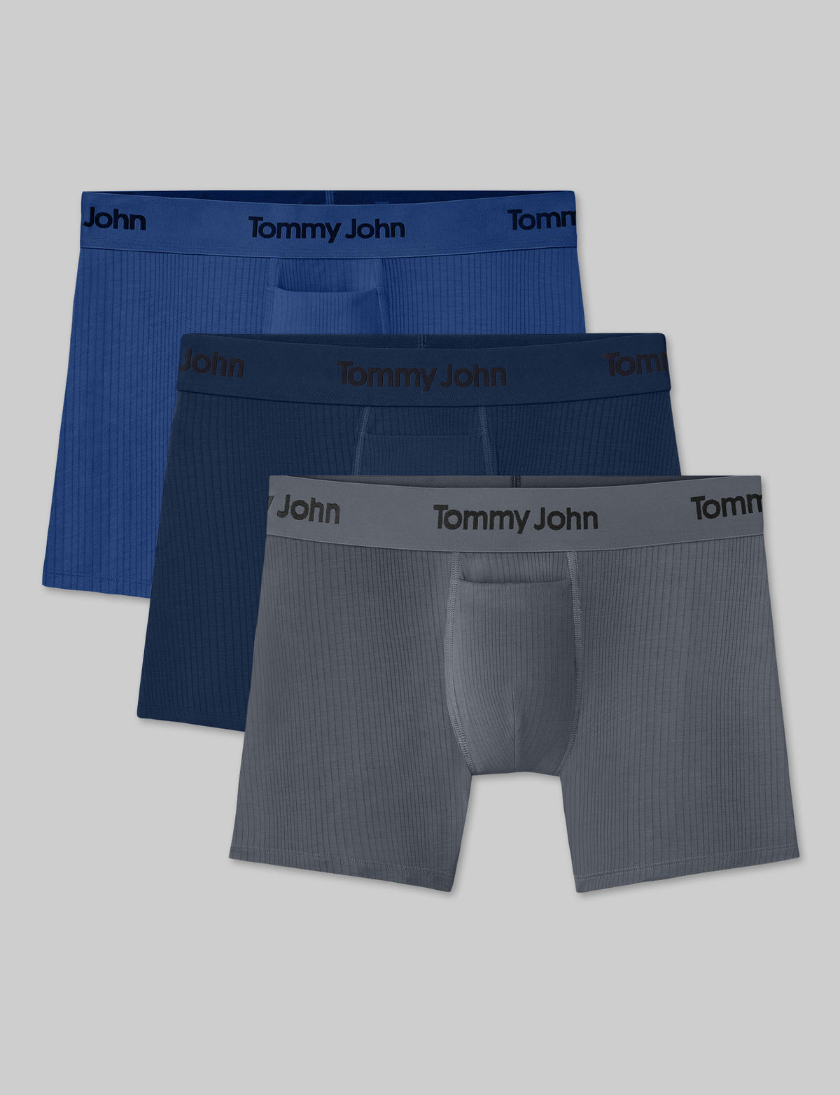 Second Skin Luxe Rib Trunk 4" (3-Pack)