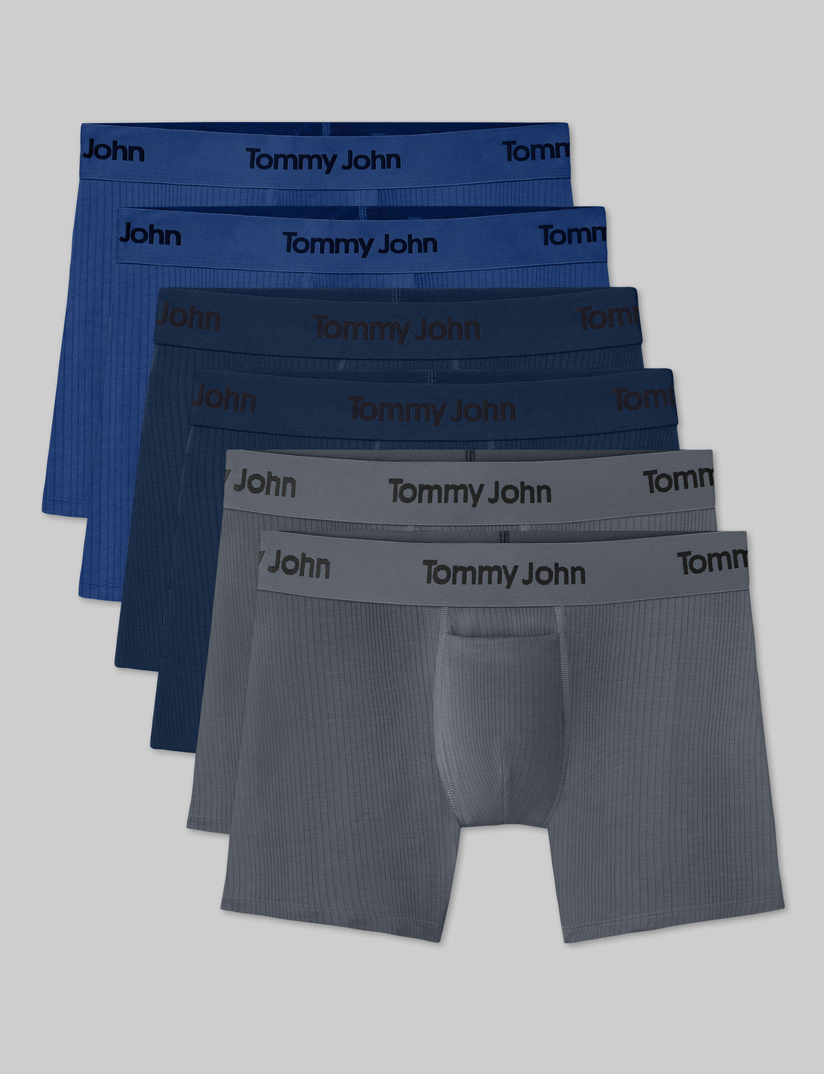 Second Skin Luxe Rib Trunk 4" (6-Pack)