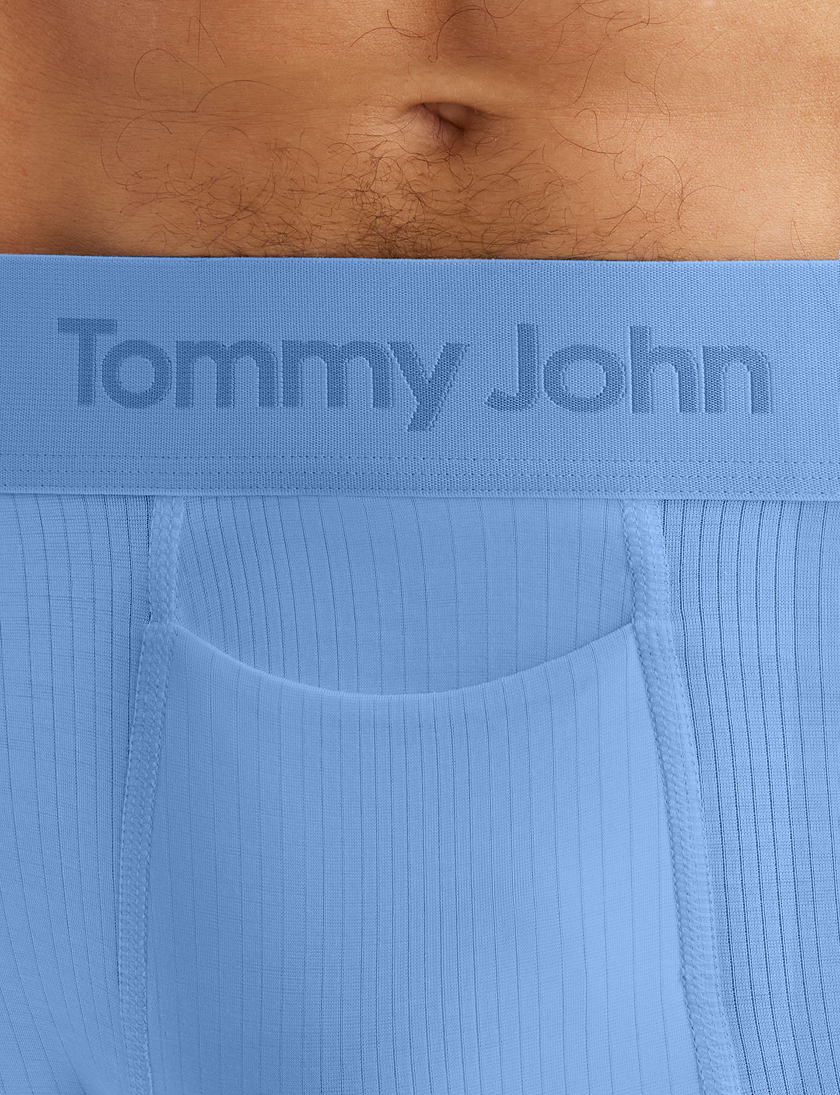 Second Skin Luxe Rib Mid-Length Boxer Brief 6"