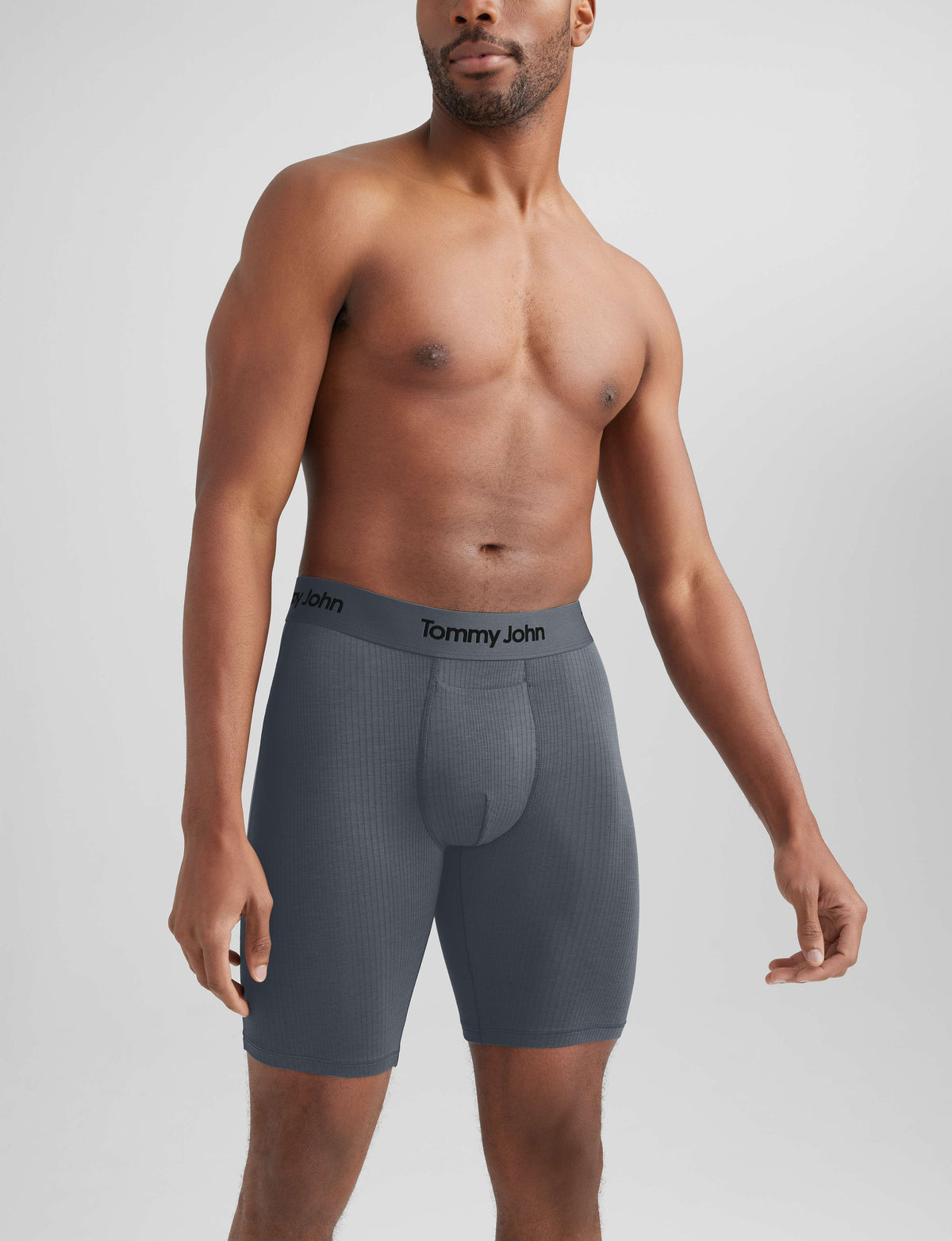 Second Skin Luxe Rib Boxer Brief 8" (6-Pack)
