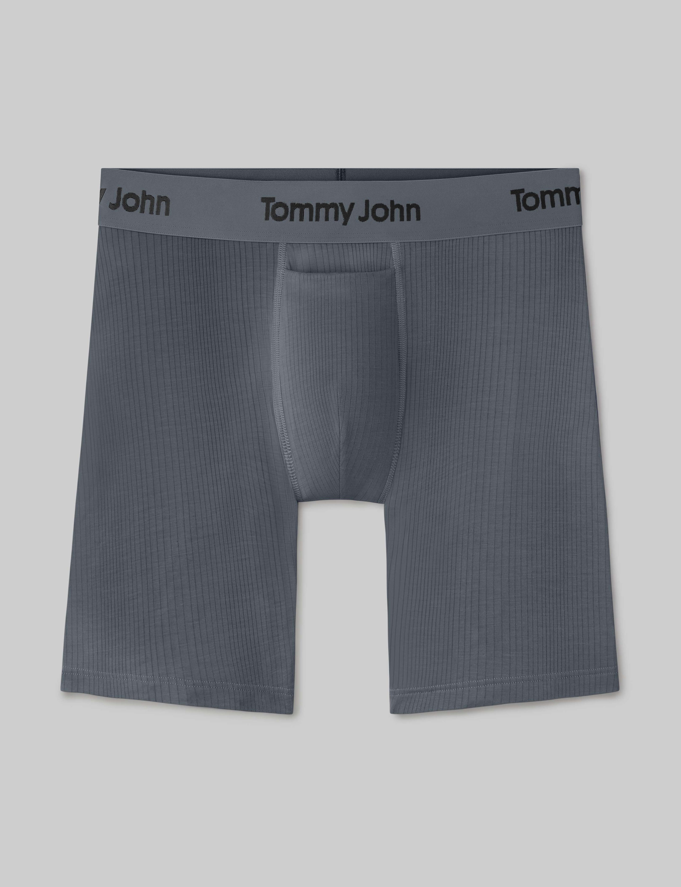 Second Skin Luxe Rib Boxer Brief 8"