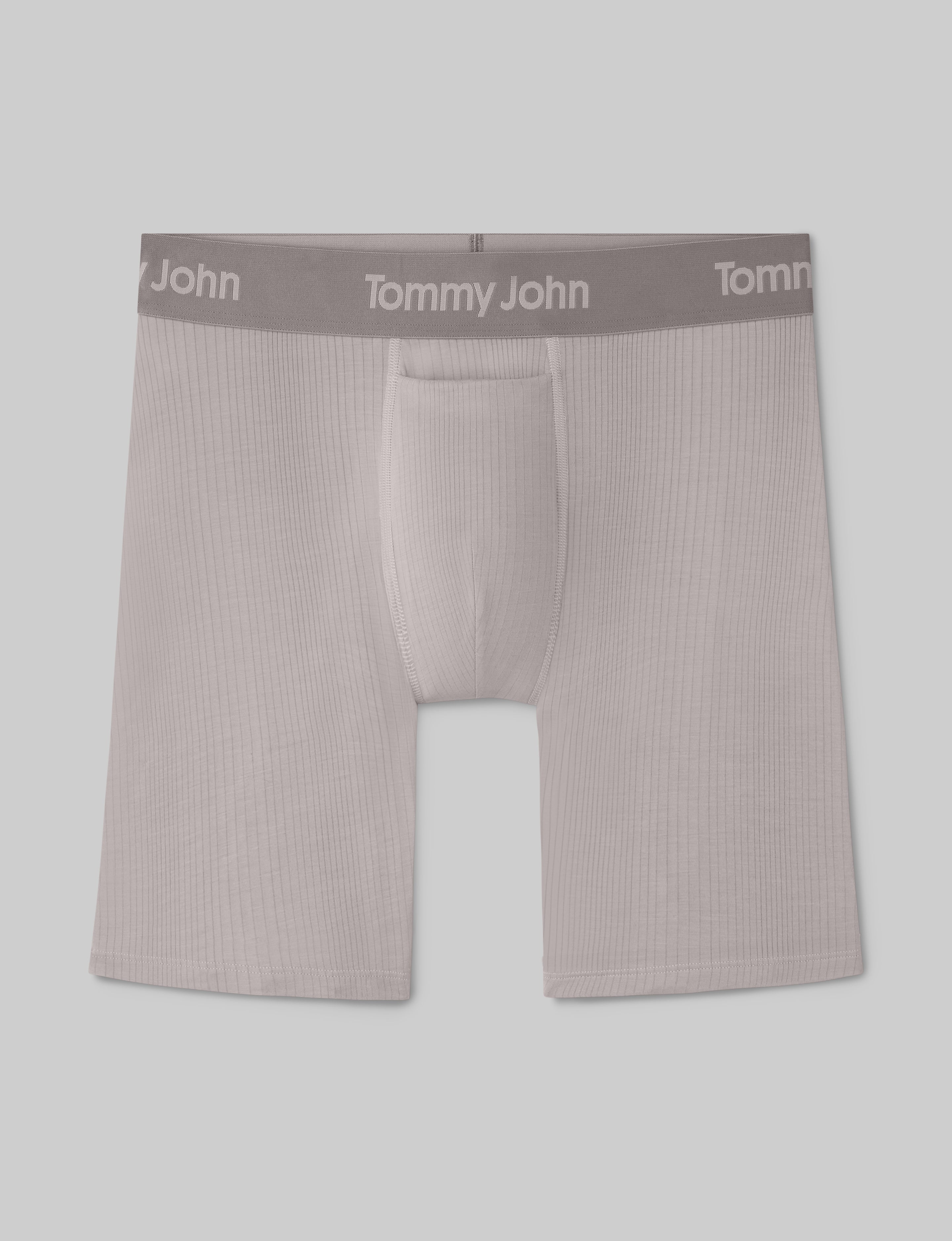 Second Skin Luxe Rib Boxer Brief 8"