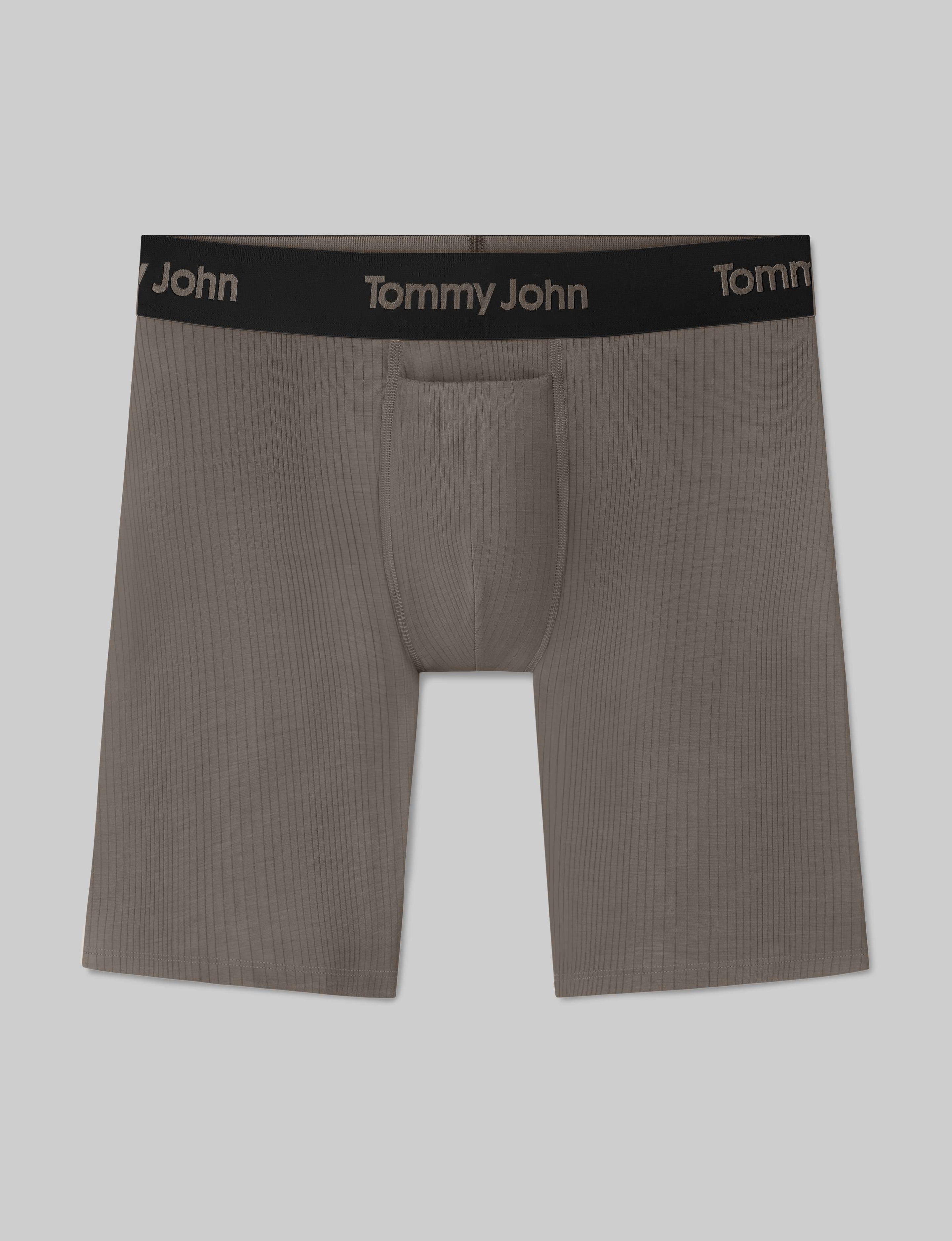 Second Skin Luxe Rib Boxer Brief 8"