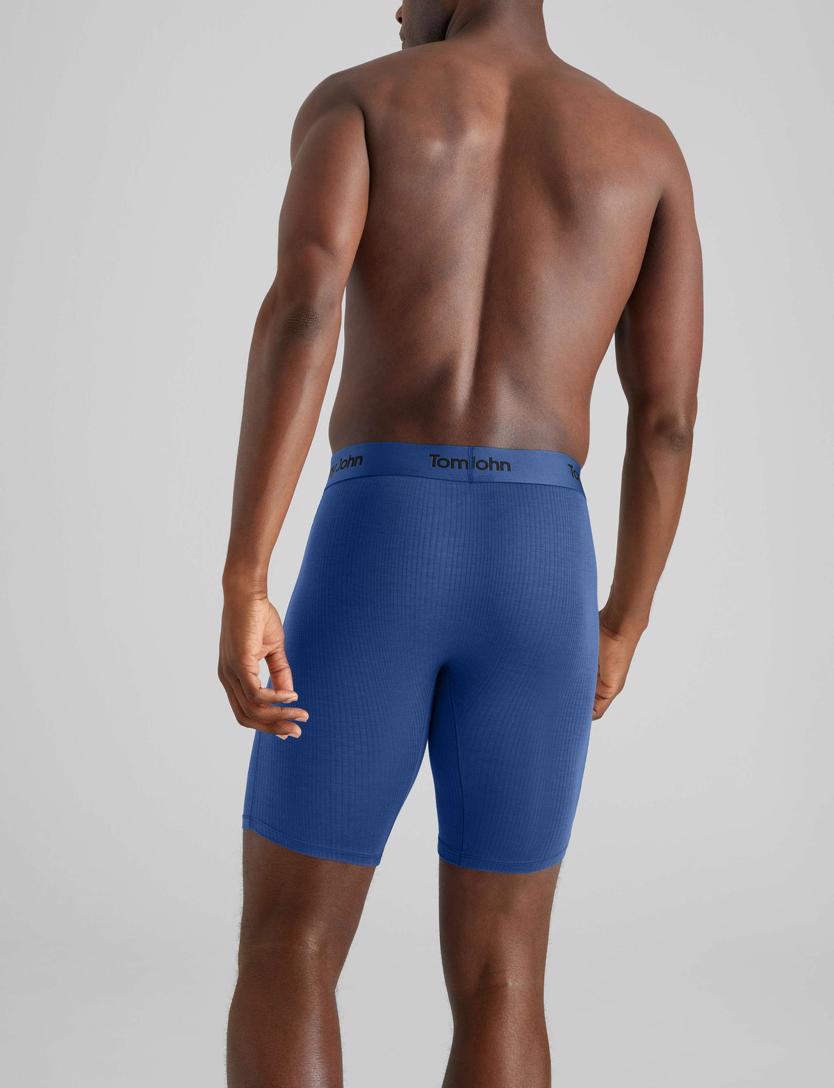Second Skin Luxe Rib Boxer Brief 8"