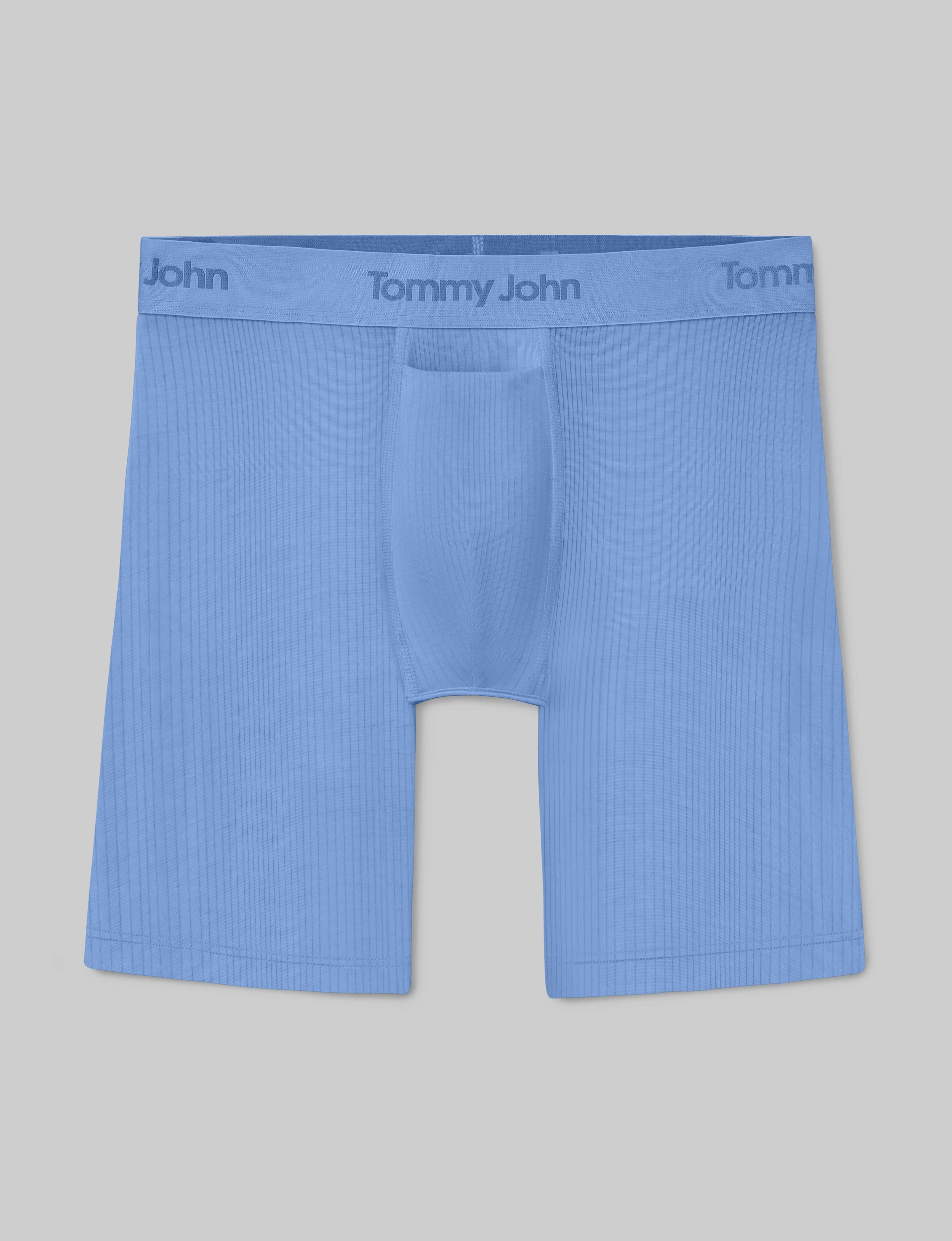 Second Skin Luxe Rib Boxer Brief 8"