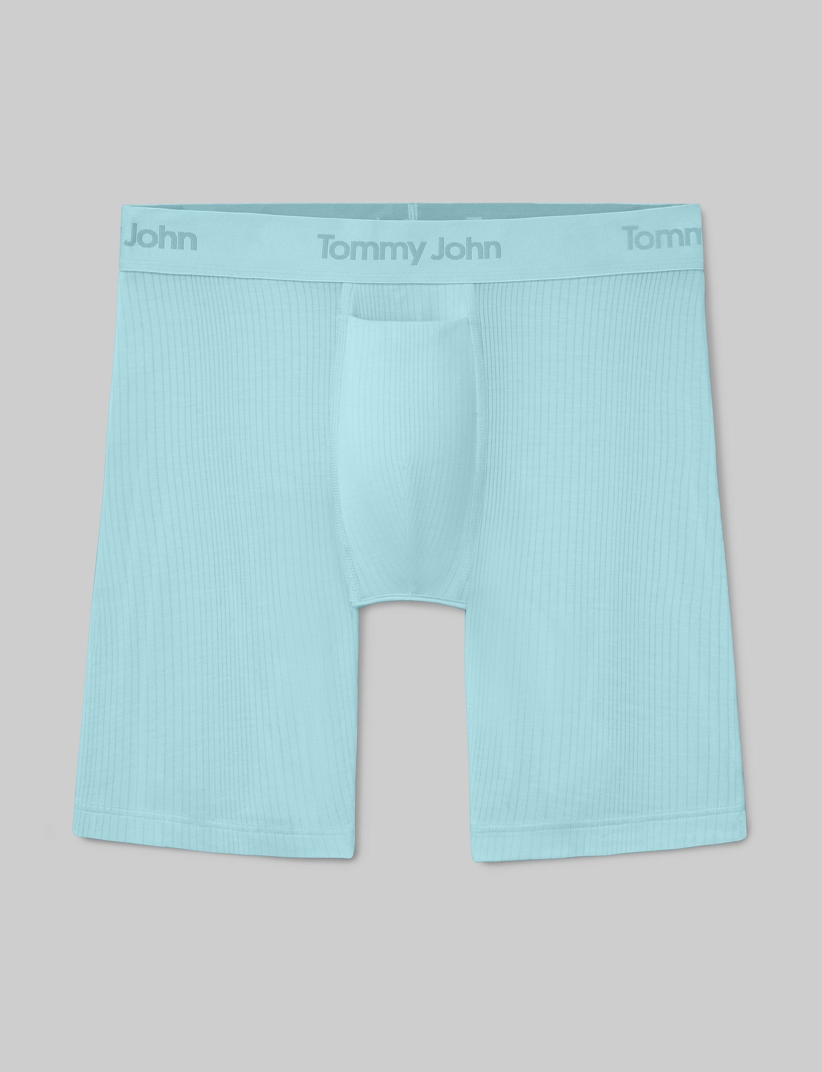 Second Skin Luxe Rib Boxer Brief 8"
