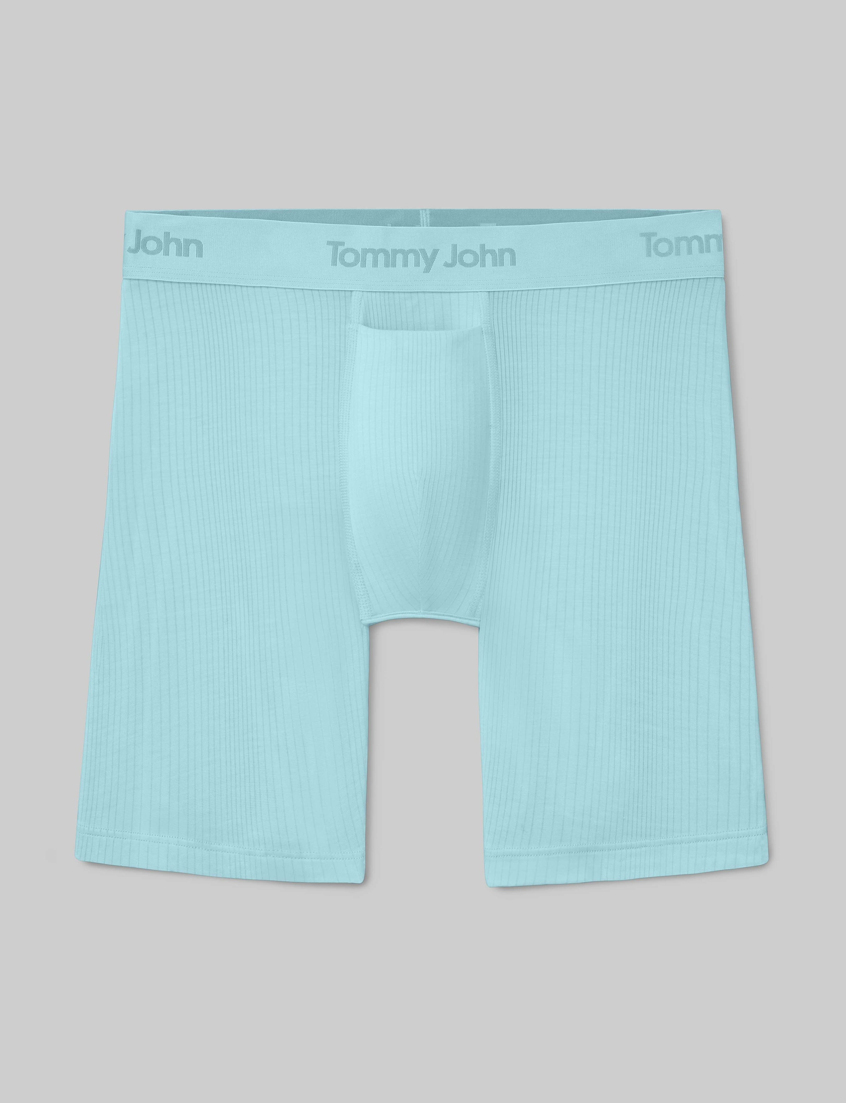 Second Skin Luxe Rib Boxer Brief 8"